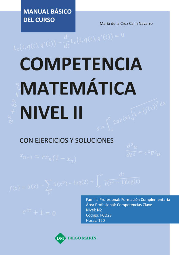 COMPETENCIA MATEMATICA NIVEL II CON EJERCICIOS Y SOLUCIONES
