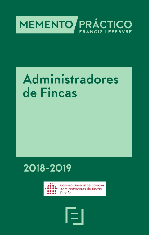 Memento Administradores de Fincas 2018-2019 Edición Especial CGCAFE