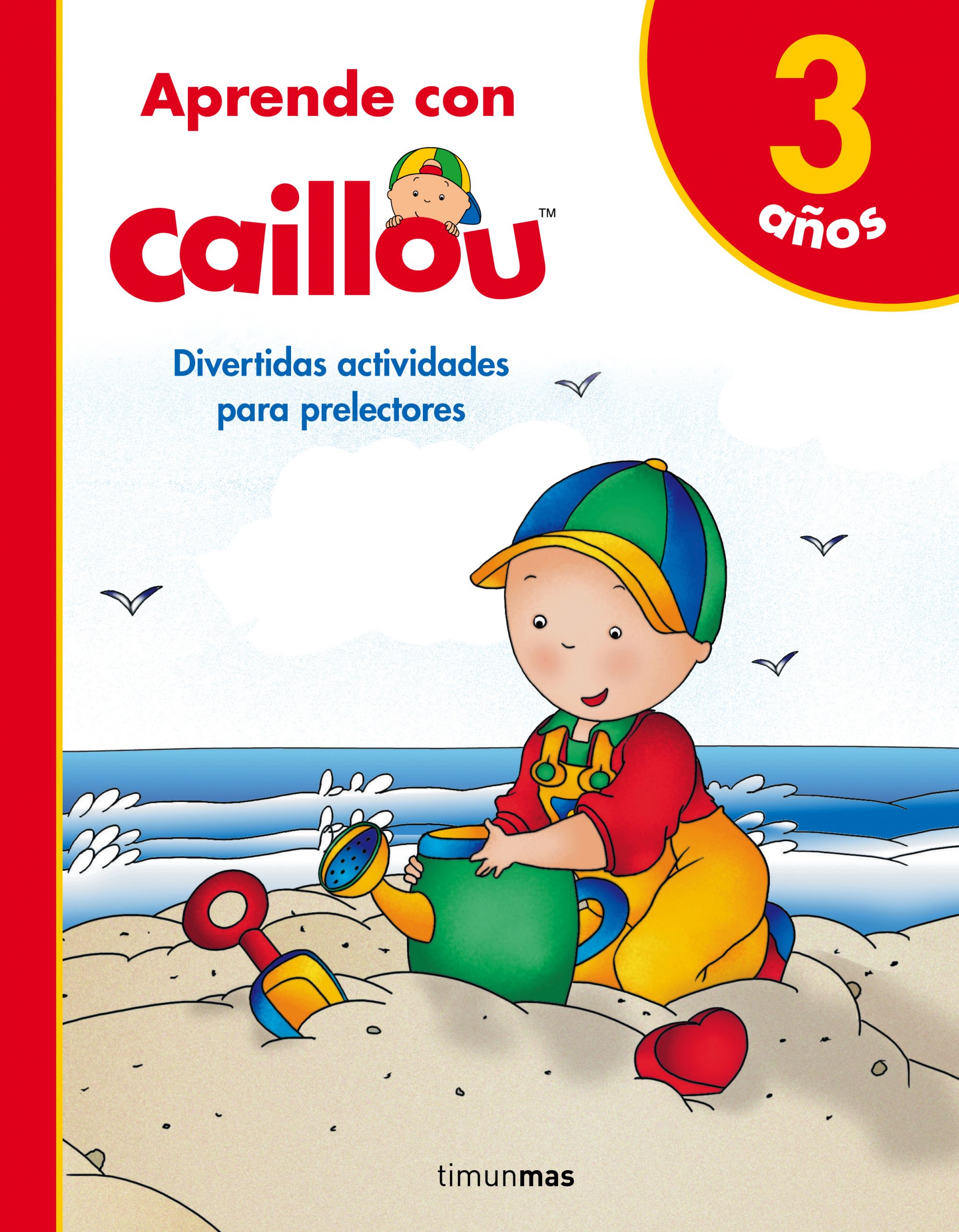 Aprende con Caillou 3 años