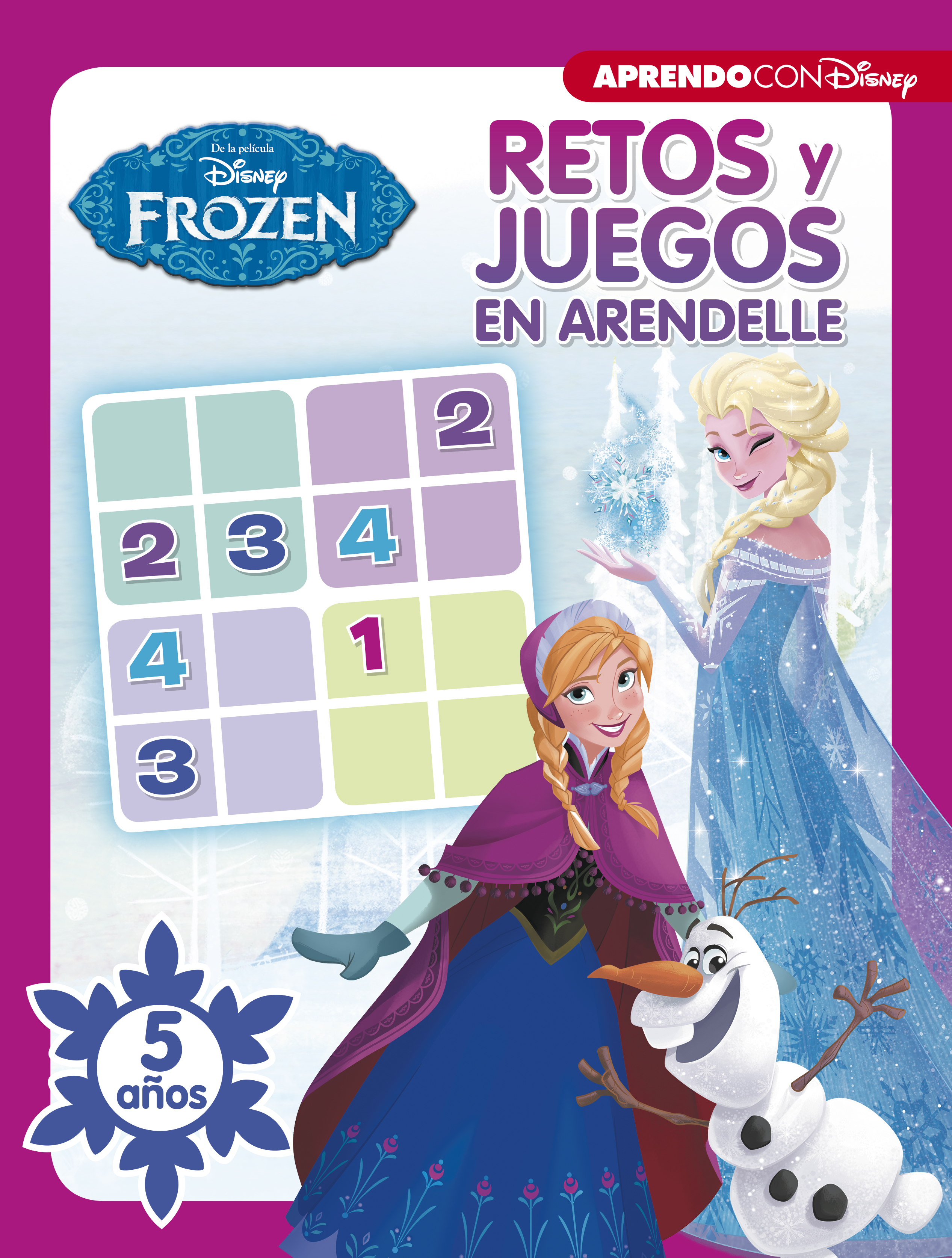 Frozen. Retos y juegos en Arendelle (5 años) (Disney. Actividades)