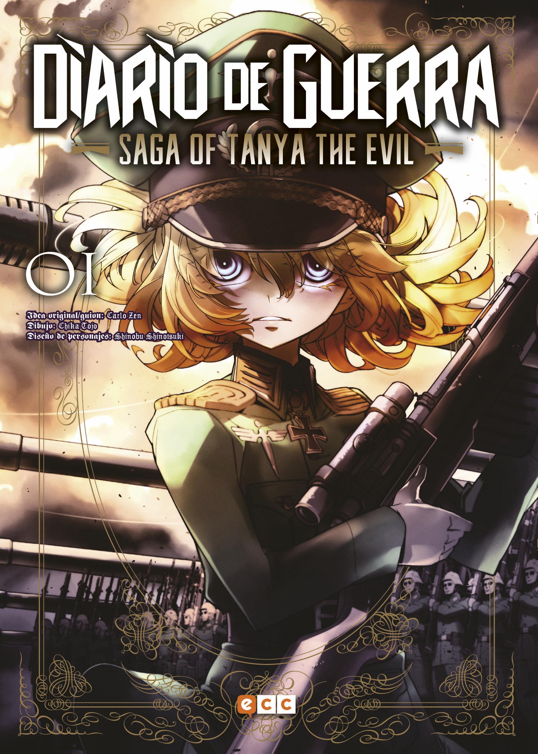 Diario de guerra - Saga of Tanya the evil núm. 01