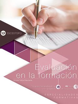 Evaluación en la formación (SSCE070PO). Especialidades formativas