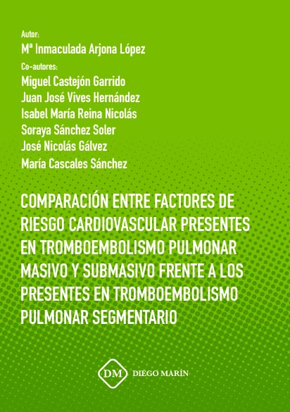 COMPARACION ENTRE FACTORES DE RIESGO CARDIOVASCULAR PRESENTES EN TROMBOEMBOLISMO PULMONAR MASIVO Y SUBMASIVO FRENTE A LOS PRESENTES EN TROMBOEMBOLISMO PULMONAR SEGMENTARIO