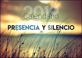 Calendario pared Presencia y Silencio 2019