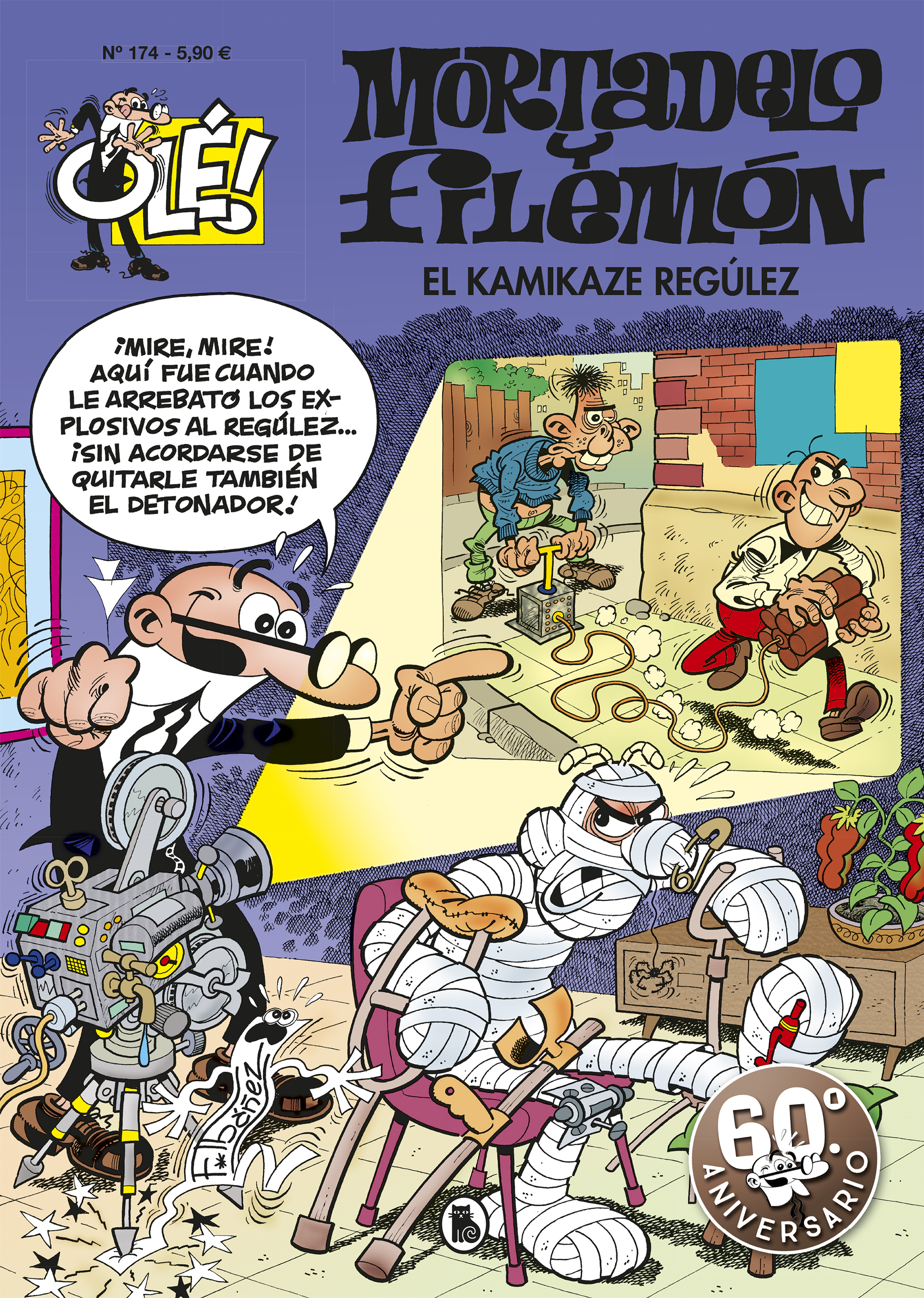 El Kamikaze Regúlez (Olé! Mortadelo 174)