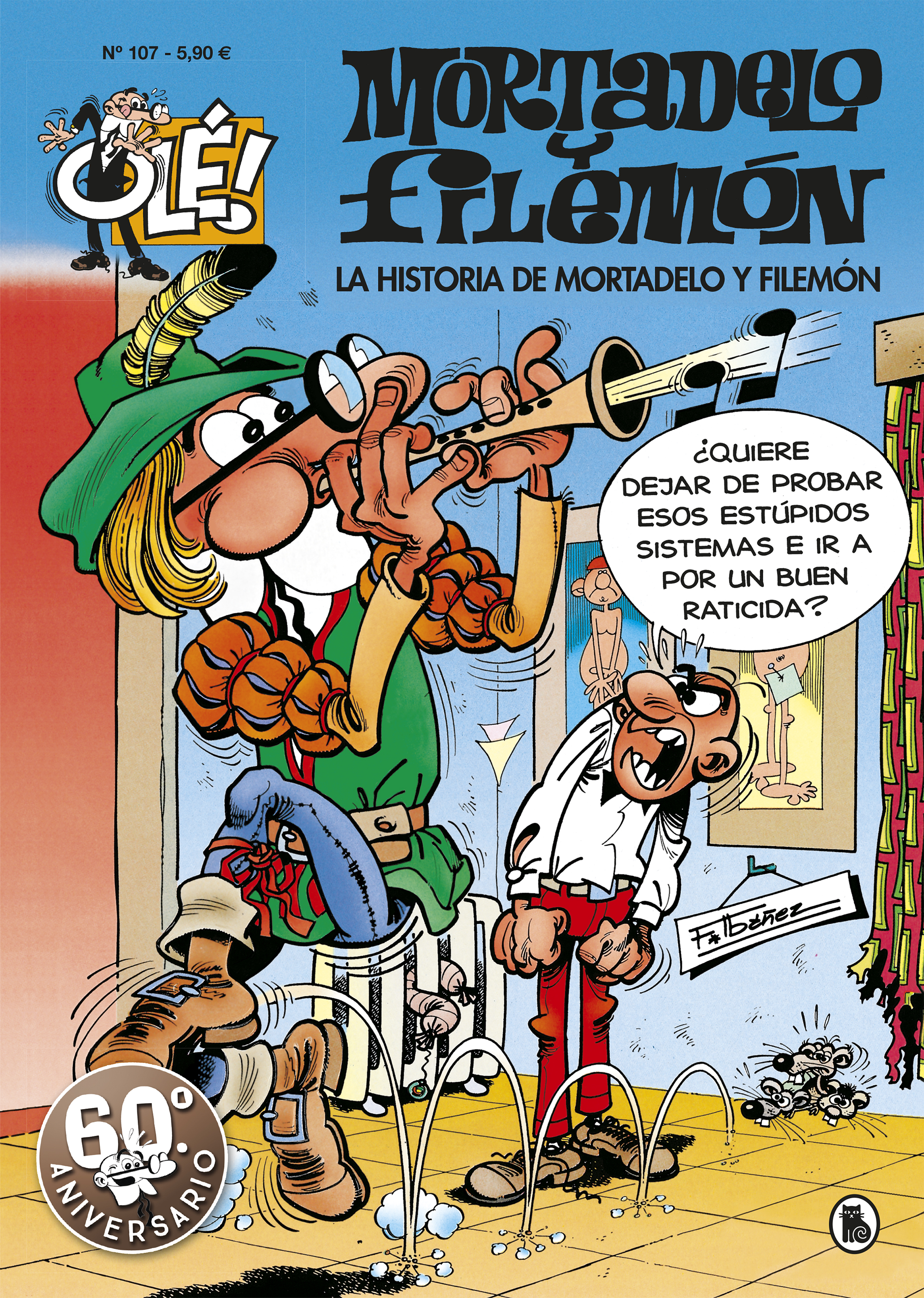 La historia de Mortadelo y Filemón (Olé! Mortadelo 107)