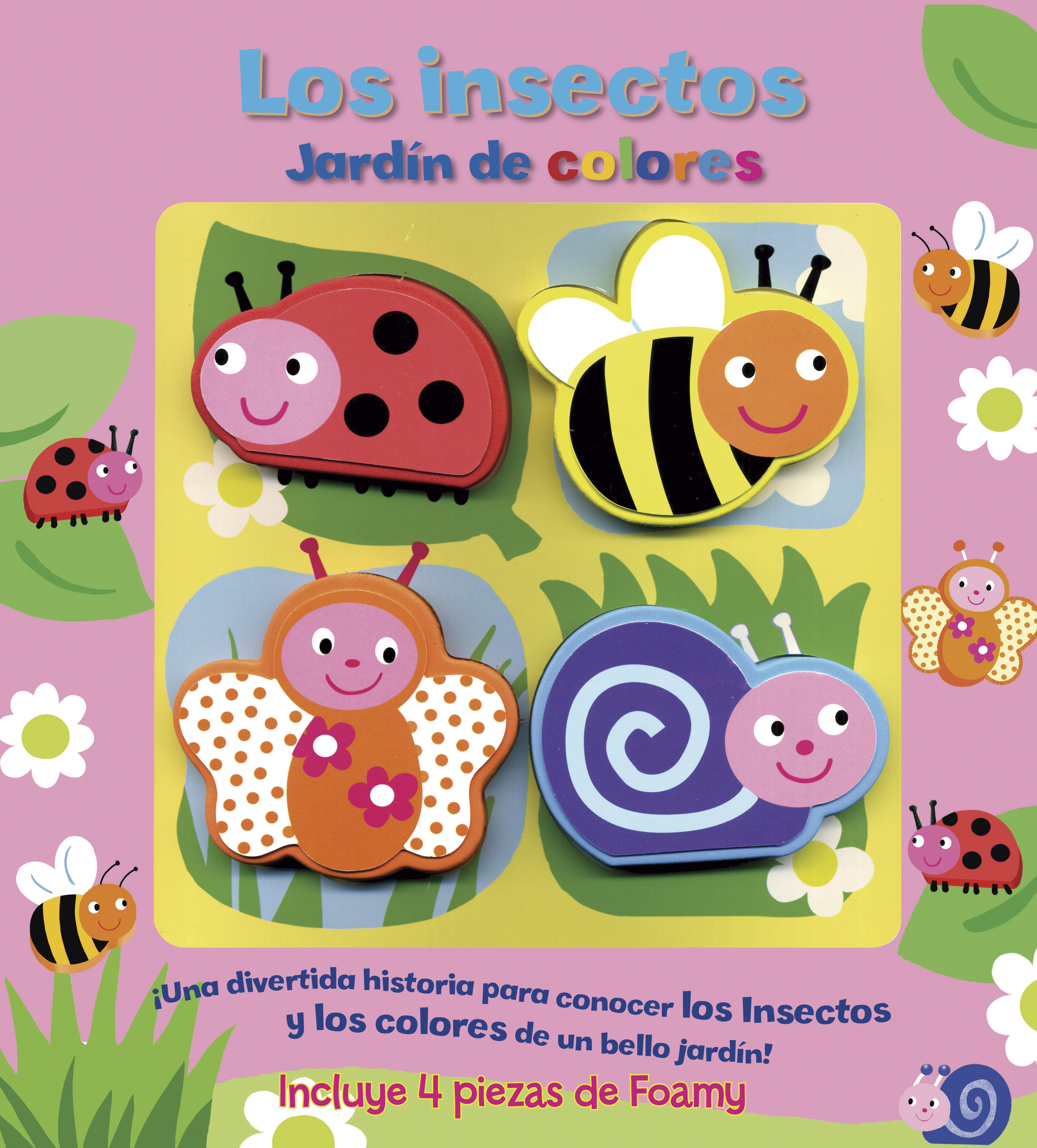 Insectos Jardin De Colores