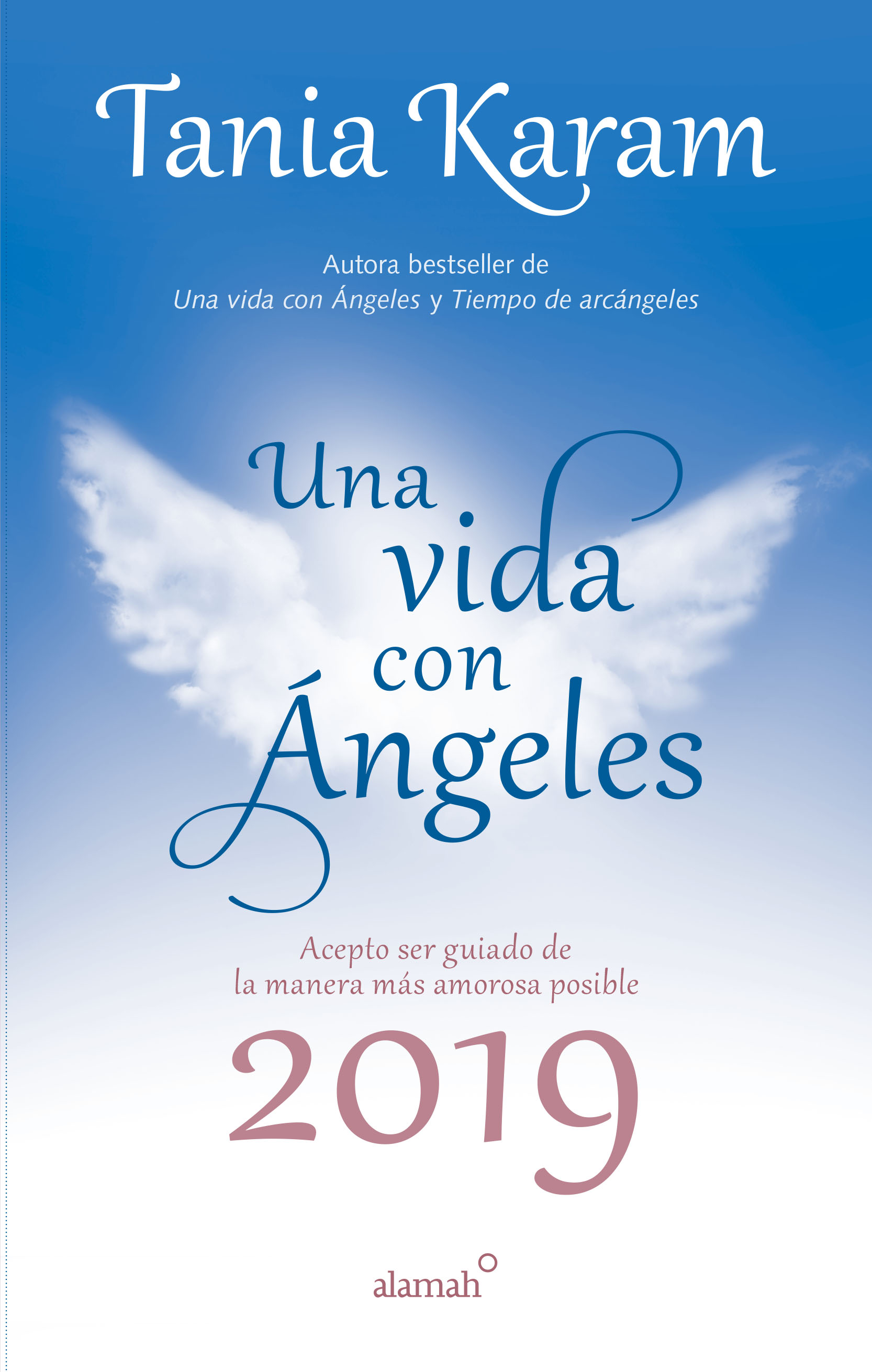 Libro agenda Una vida con ángeles 2019