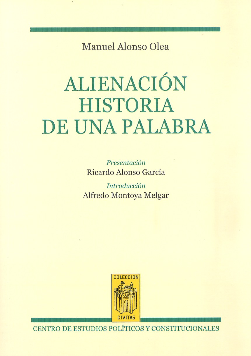 Alienación. Historia de una palabra
