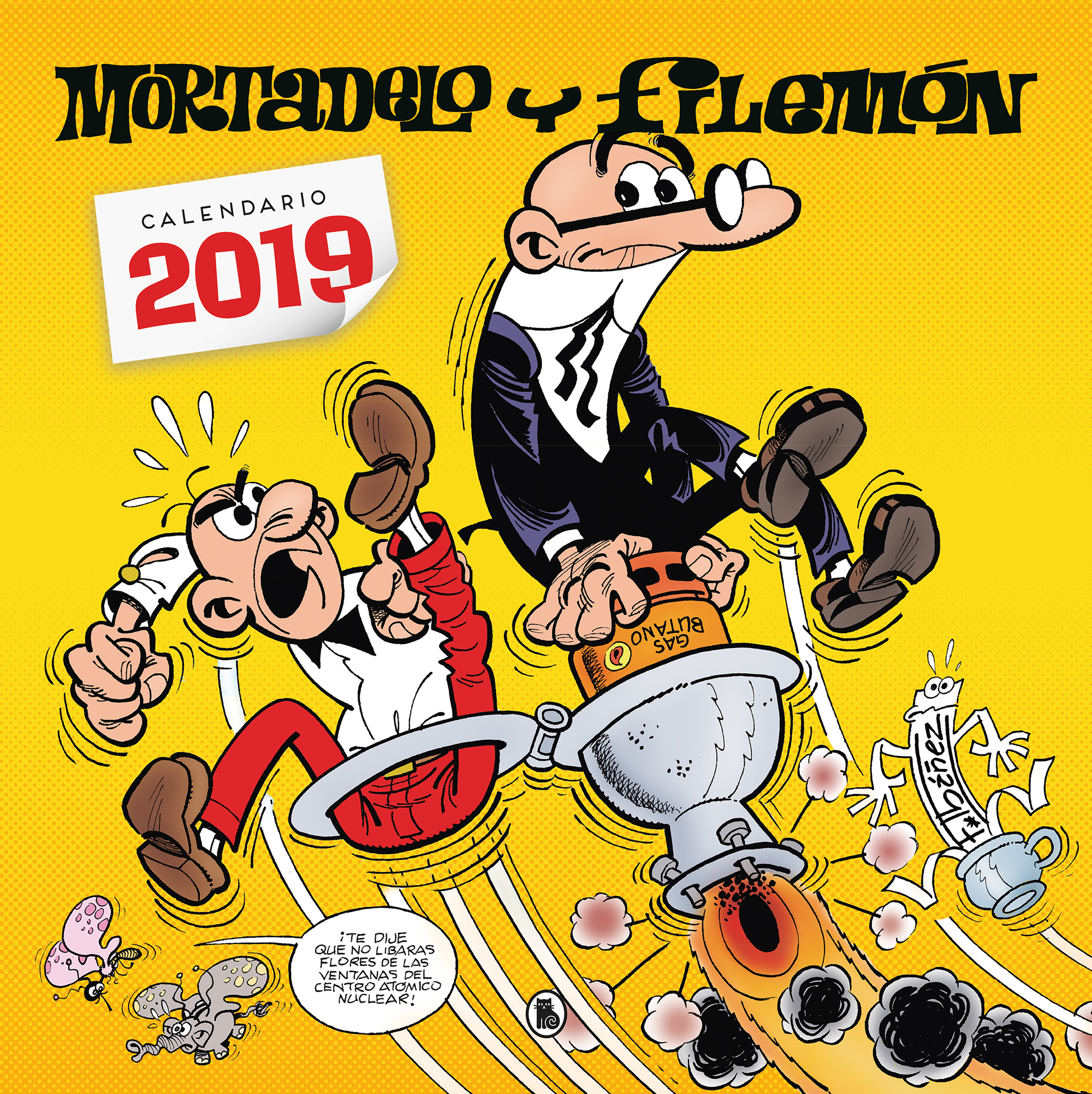 Calendario Mortadelo y Filemón 2019