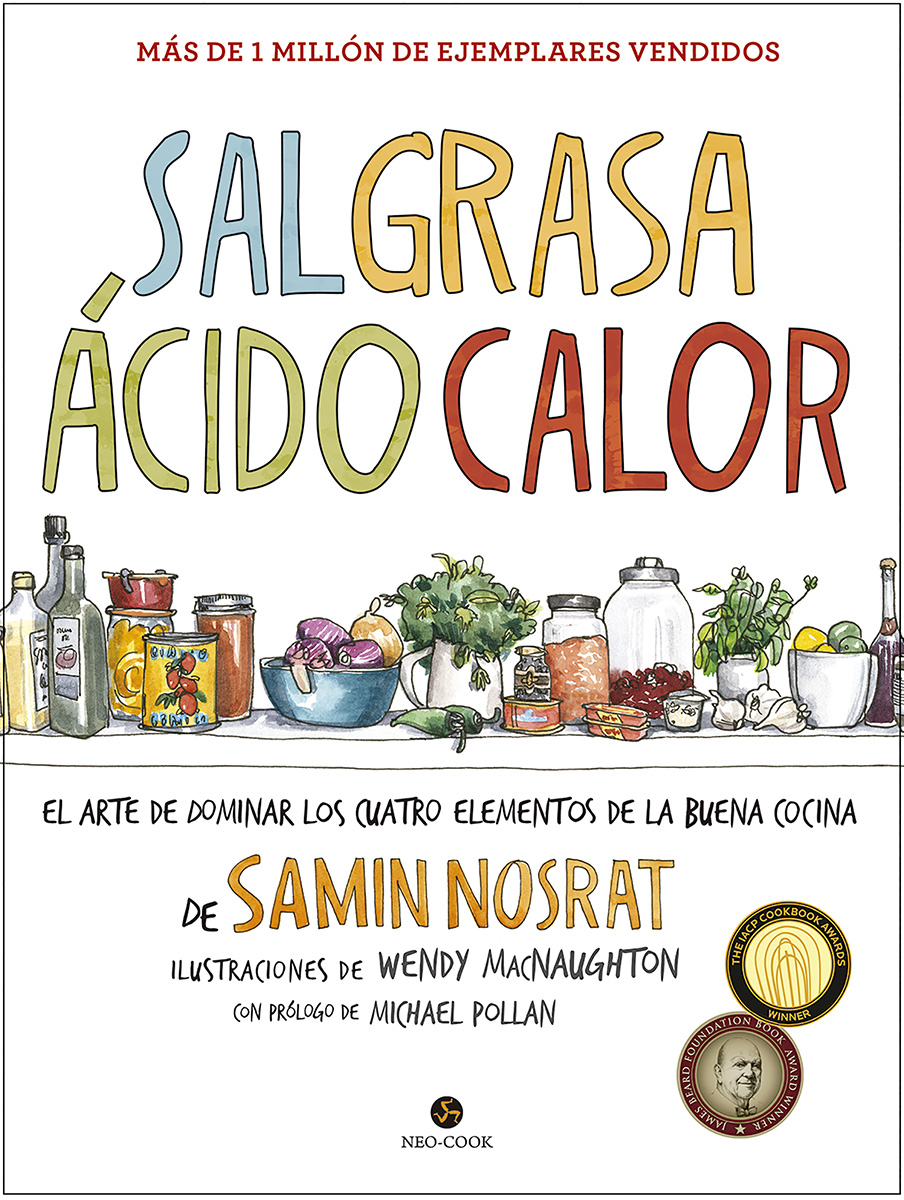 Sal grasa ácido calor