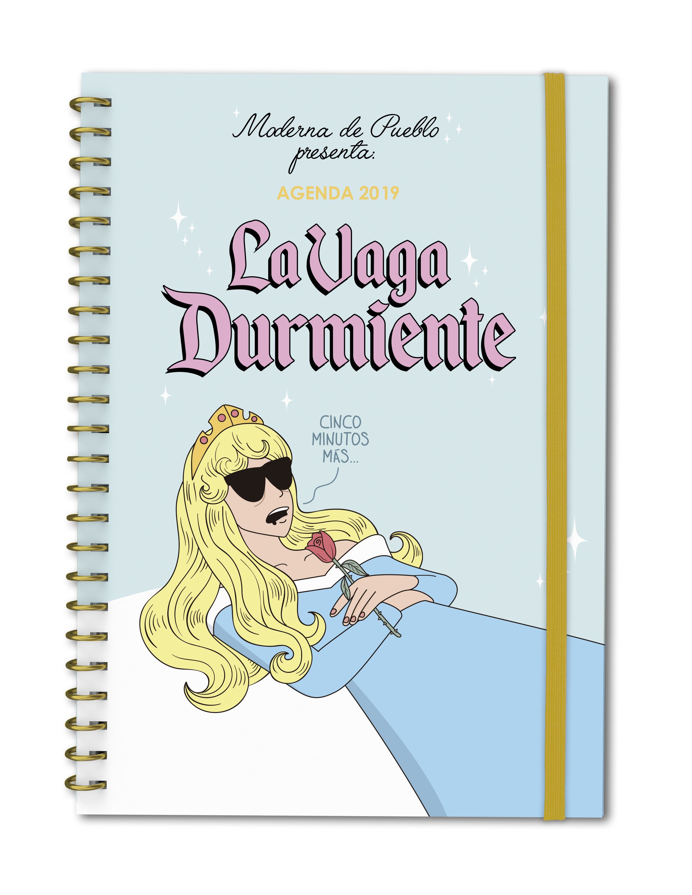 Agenda anual día/vista Moderna de Pueblo 2019