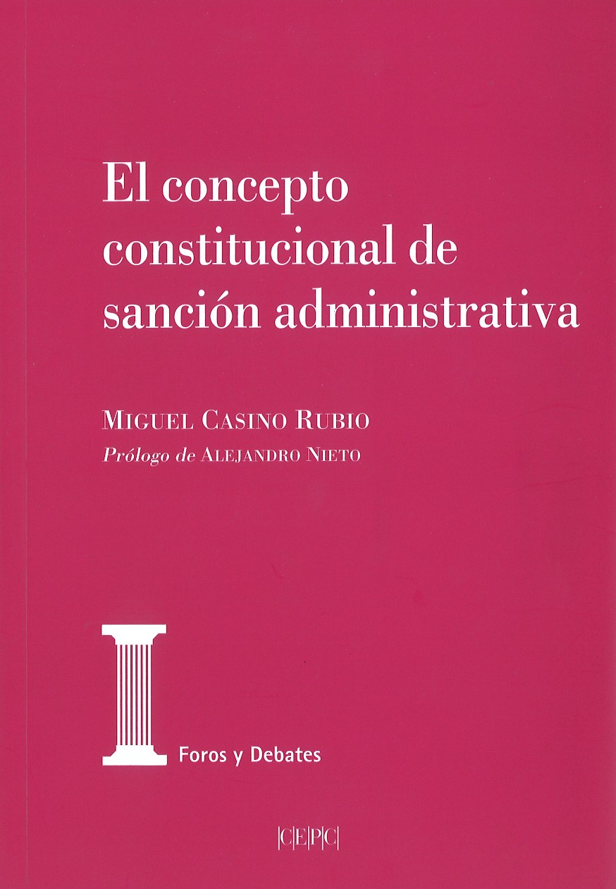El concepto constitucional de sanción administrativa