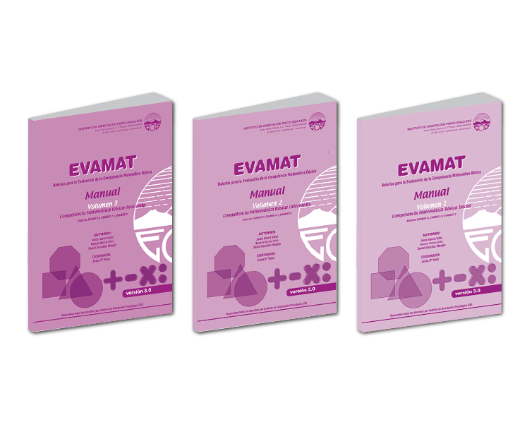 EVAMAT Vol. 2 (Manual). Versión 3.0. Batería para la Evaluación de la Competencia Matemática