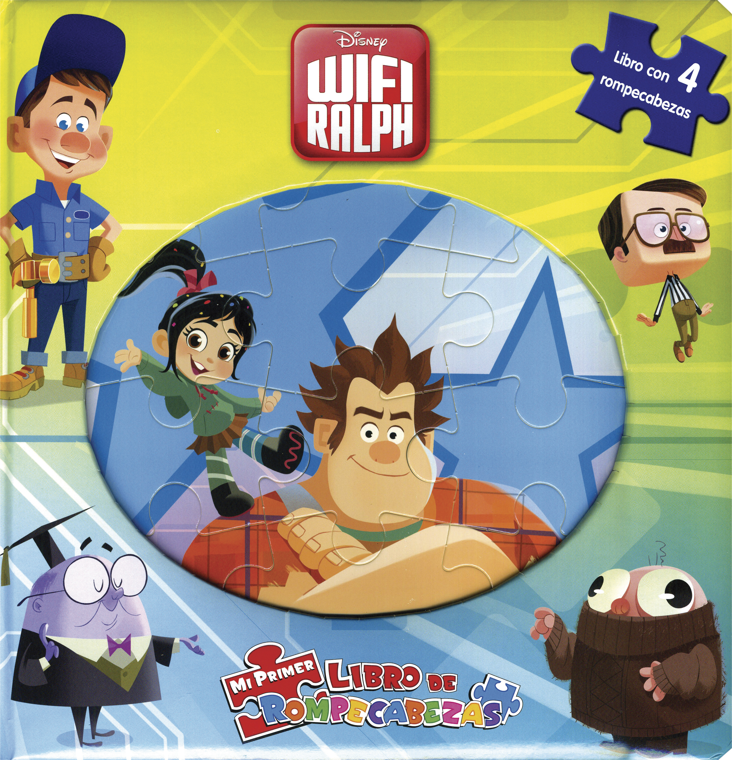 Mi Primer Libro De Rompecabezas: Disney Ralph 2