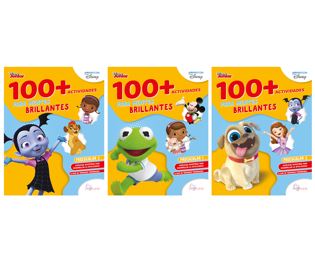 100+actividades de primeros conocimientos Disney