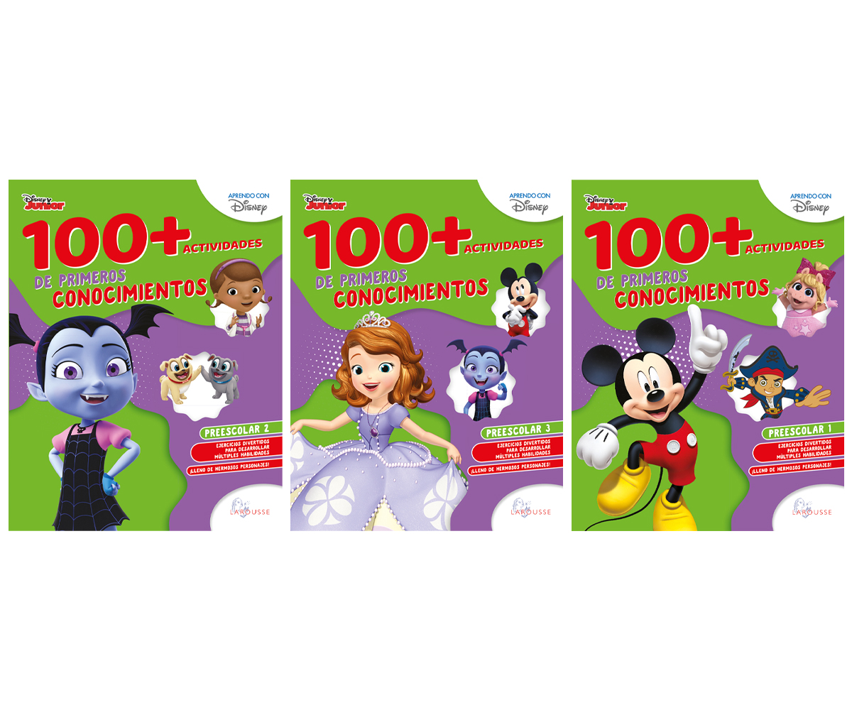 100+actividades para mentes brillantes Disney