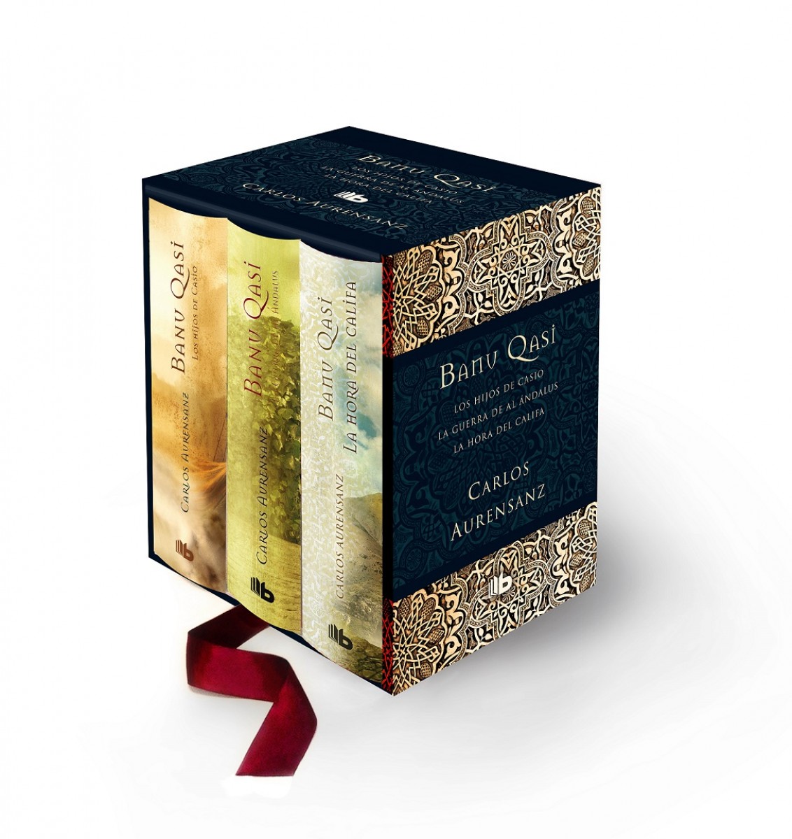Trilogía Banu Qasi (edición estuche con: Los hijos de Casio | La guerra del Al Andalus | La hora del Califa)
