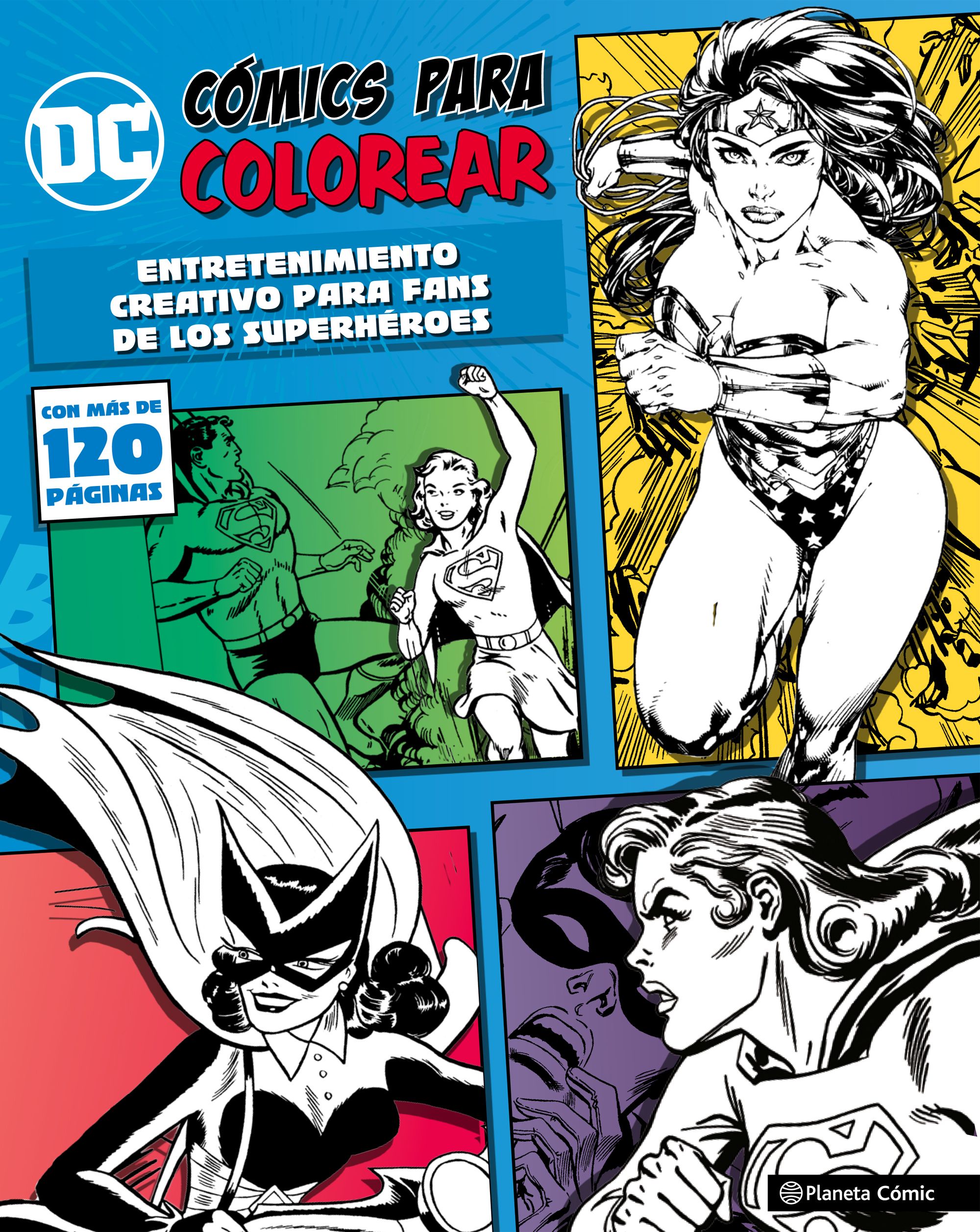 DC Cómics para colorear: Wonder Woman