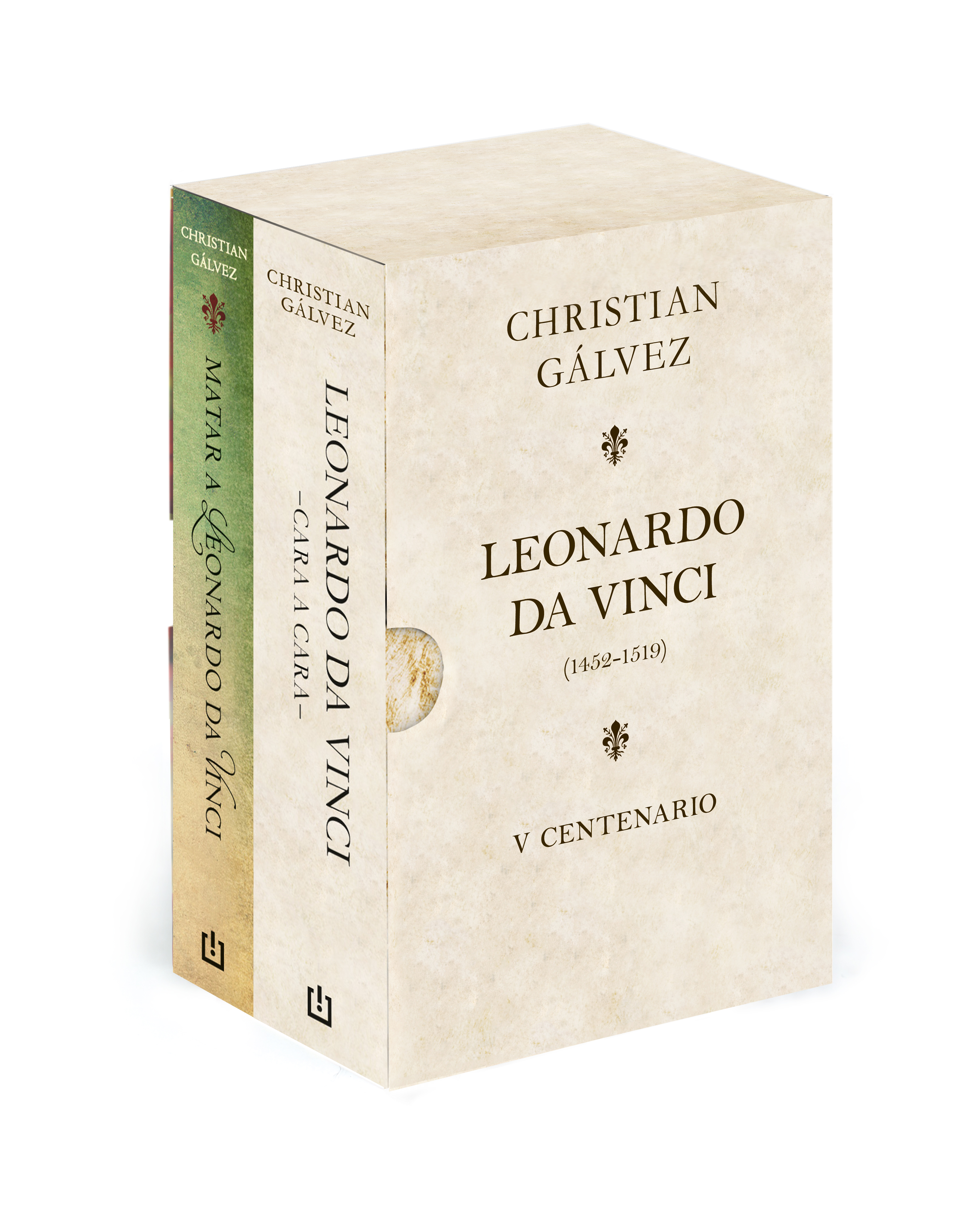 Leonardo da Vinci. 500 años (edición estuche con: Matar a Leonardo da Vinci | Leonardo da Vinci -cara a cara-)