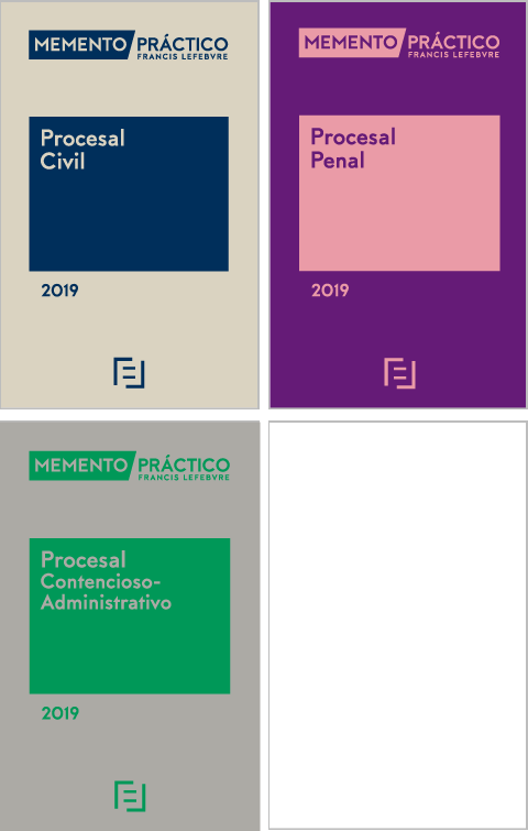 Pack Memento Procesal Civil 2019 + Memento Procesal Penal 2019 + Memento Procesal Contencioso Administrativo 2019