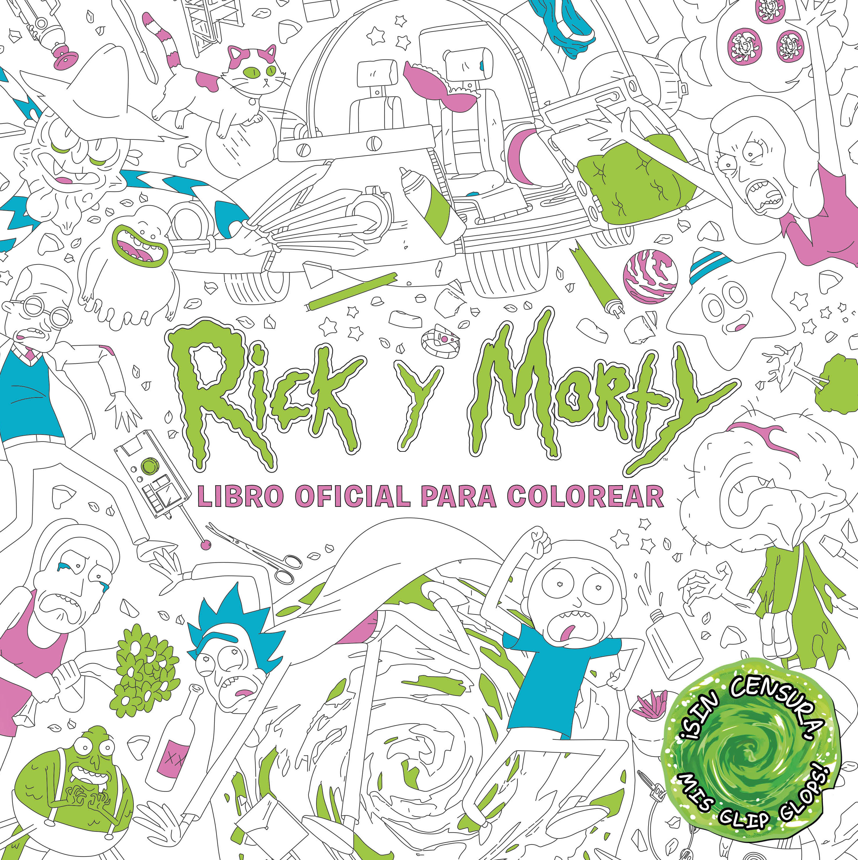 Rick & Morty. Libro oficial para colorear