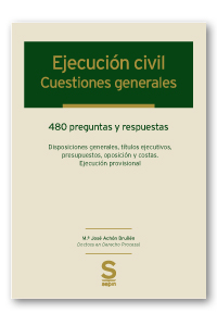 Ejecución civil: cuestiones generales