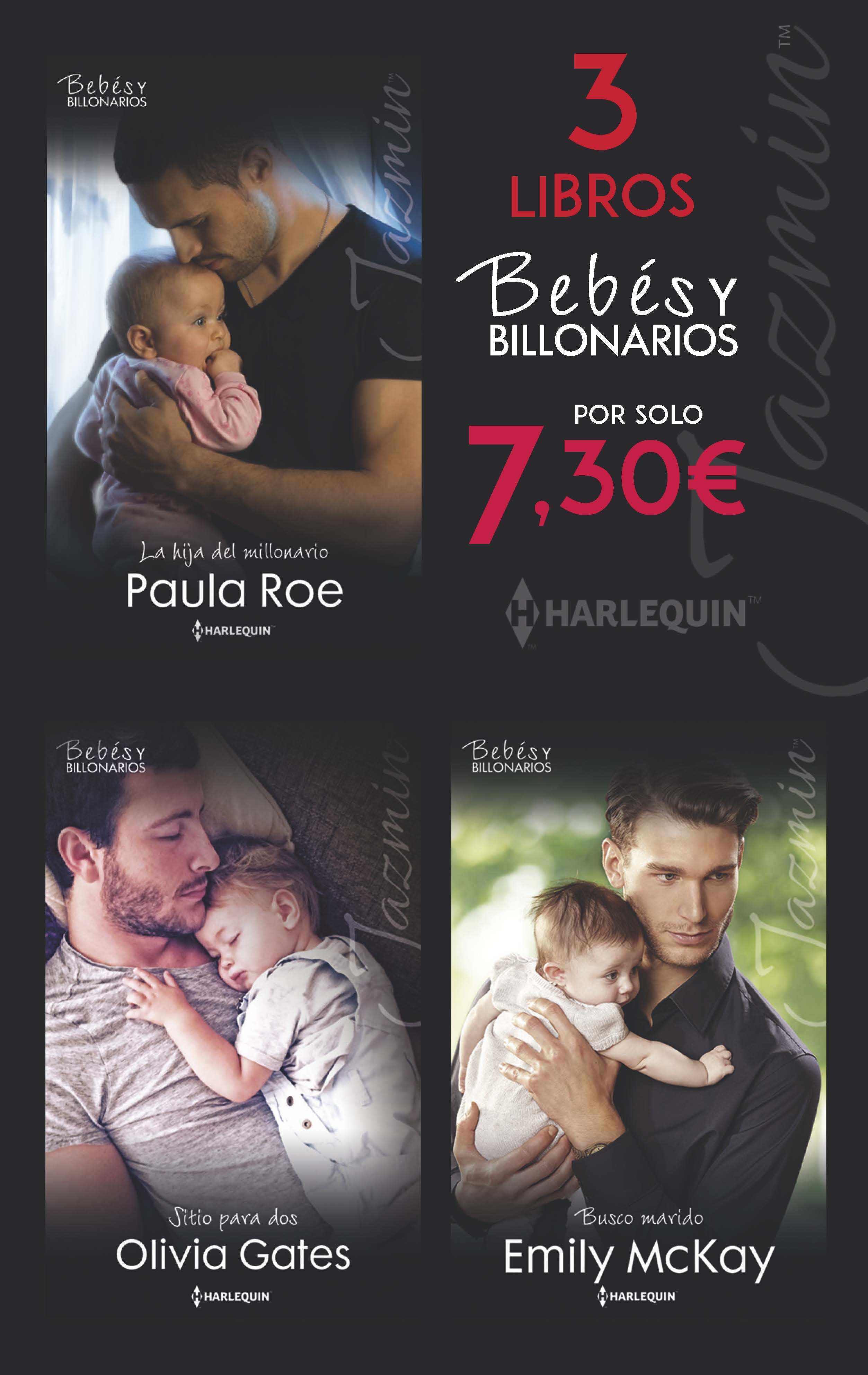 La hija del millonario; Sitio para dos; Busco marido