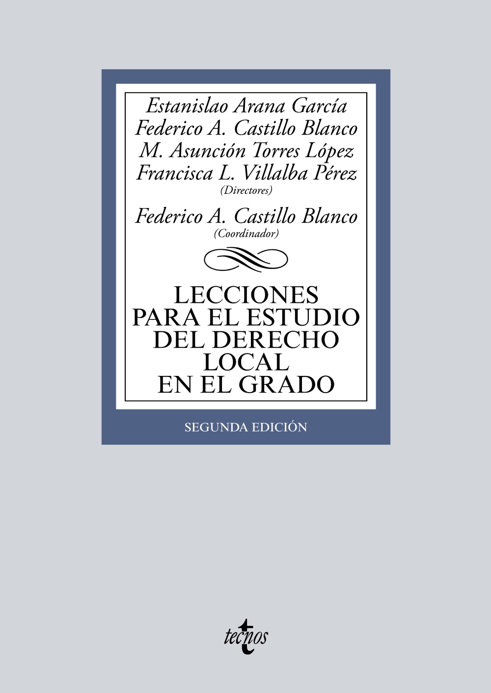 Lecciones para el estudio del derecho local en el grado