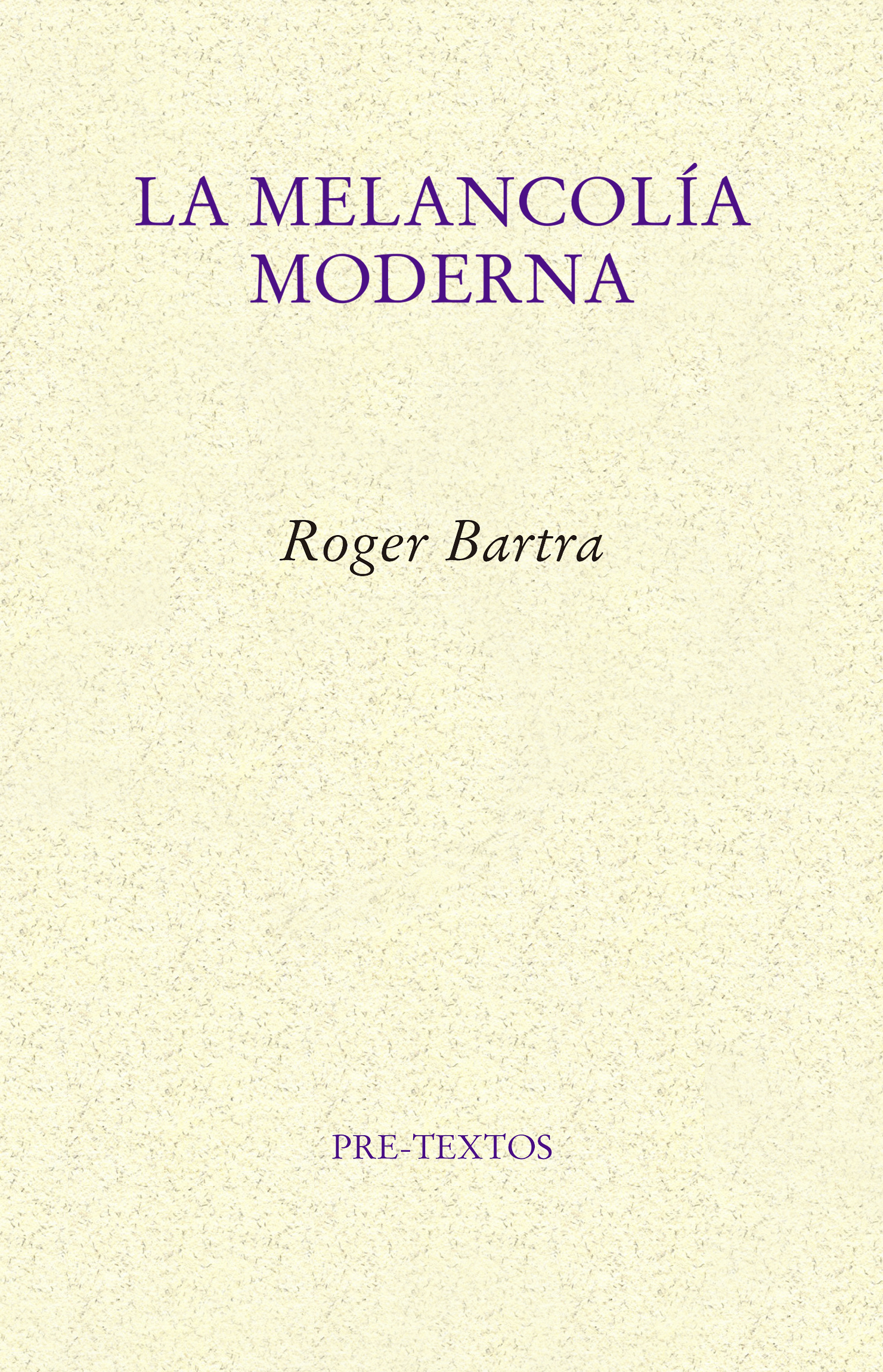 La melancolía moderna