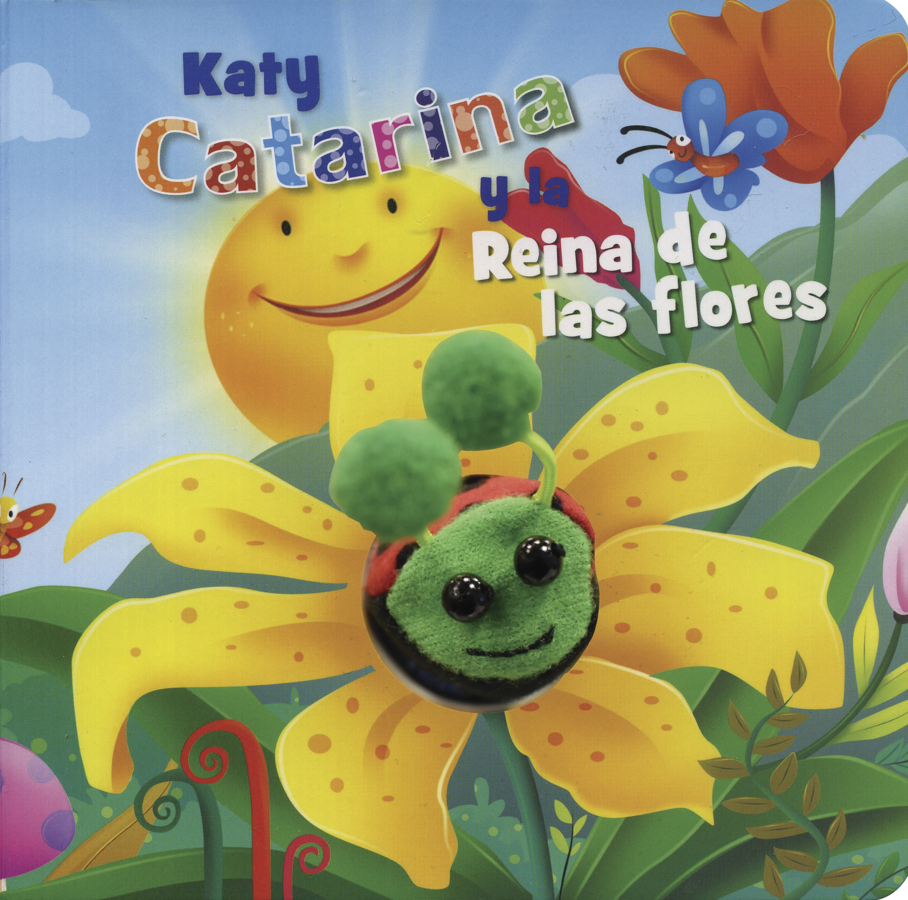 Libro Con Marioneta: Katy Catarina Y La Reina De Las Flores
