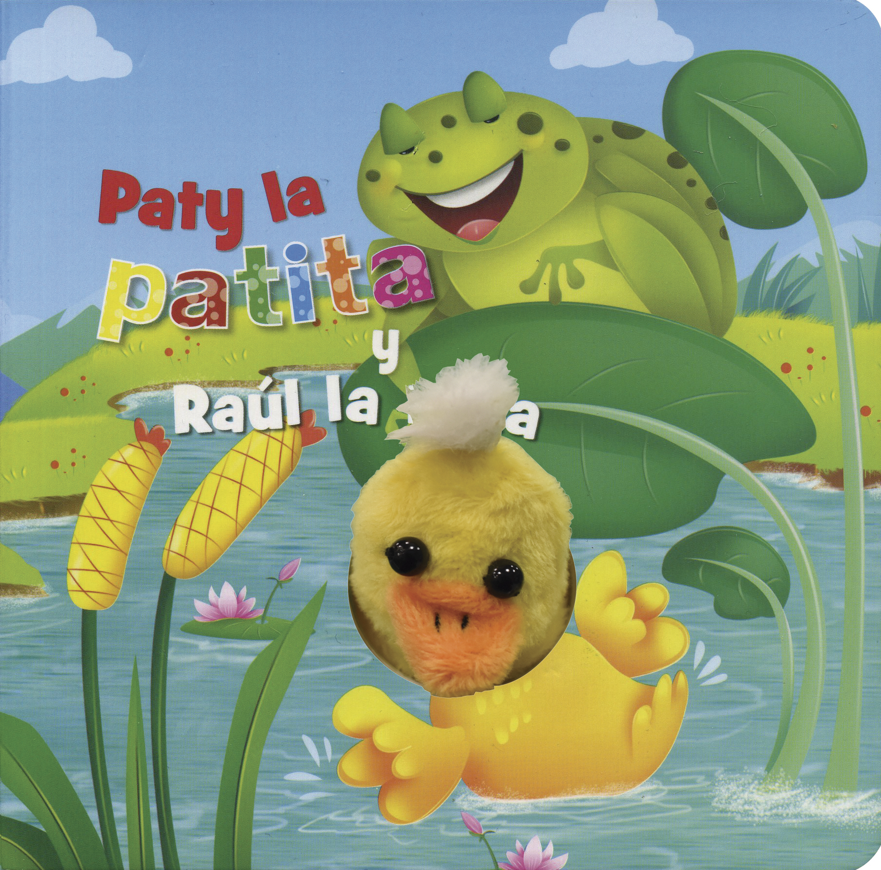 Libro Con Marioneta: Paty La Patitta Y Raul La Rana