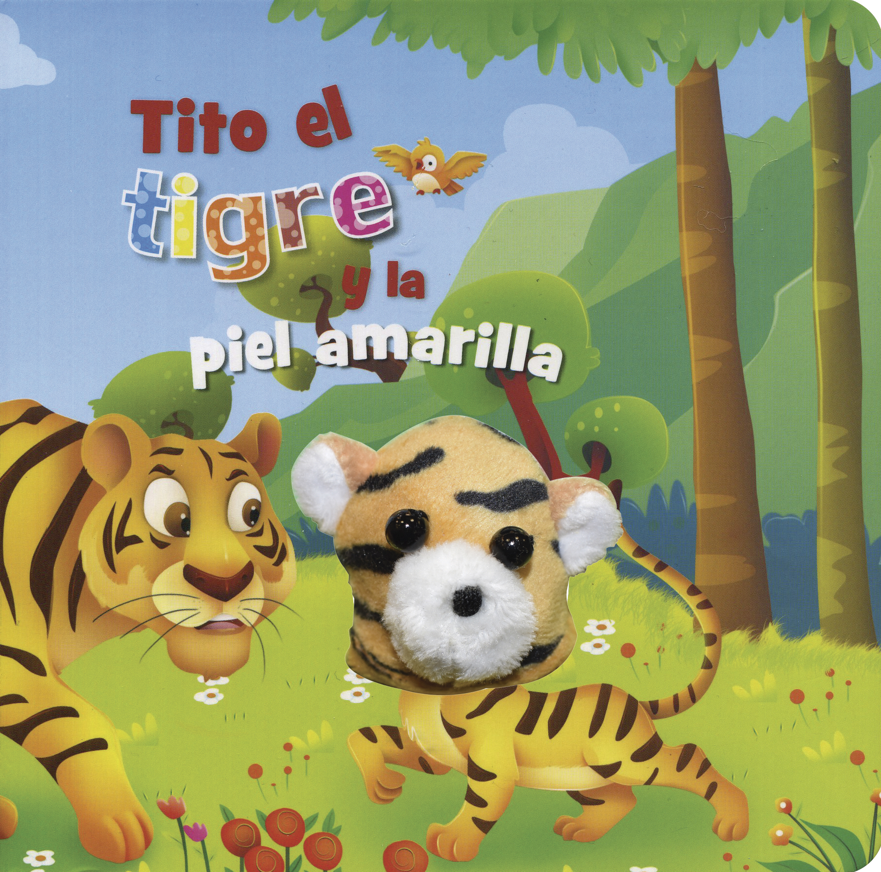 Libro Con Marioneta: Tito El Tigre Y La Piel Amarilla
