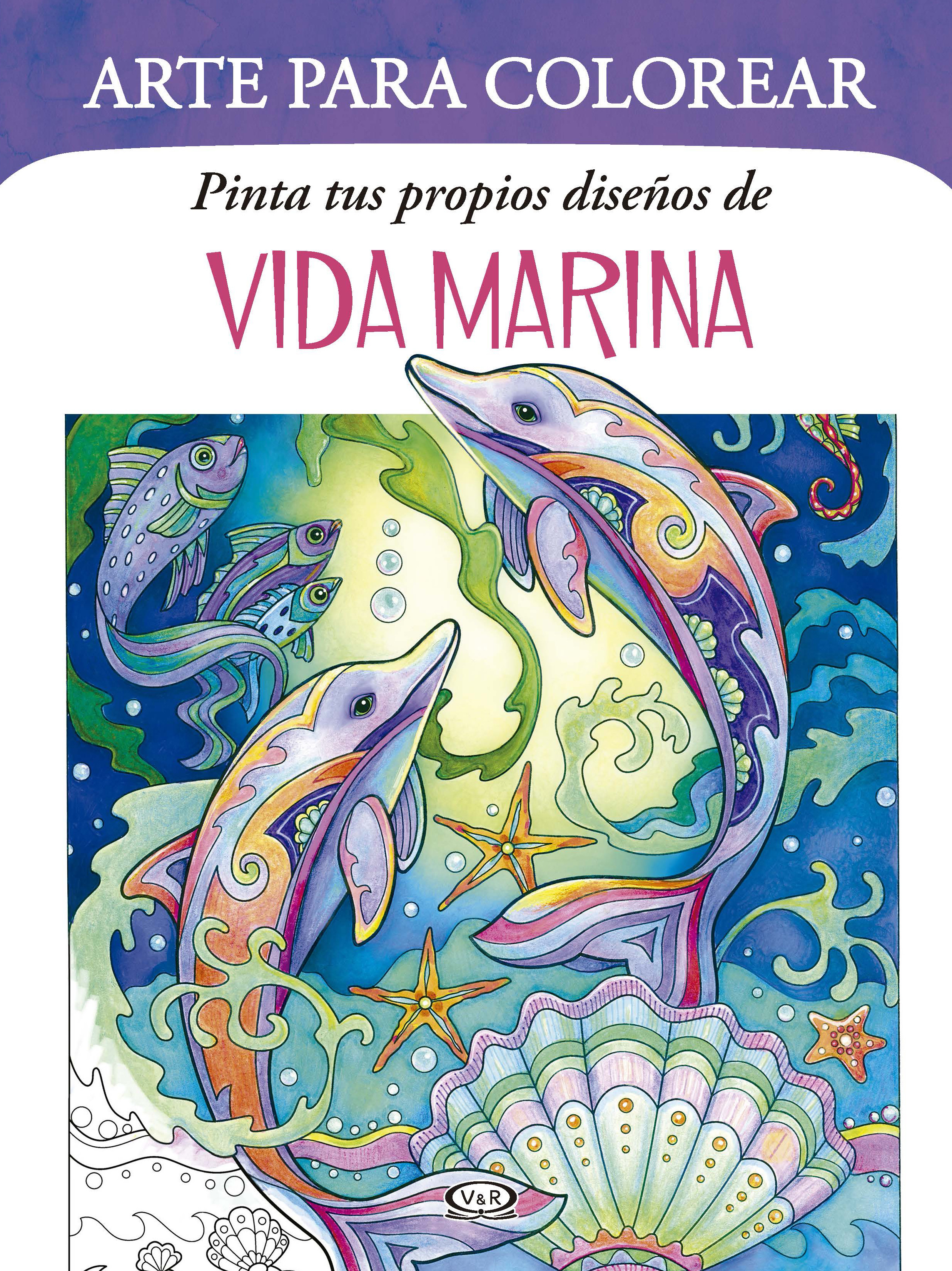 Pinta tus propios diseños de: Vida marina