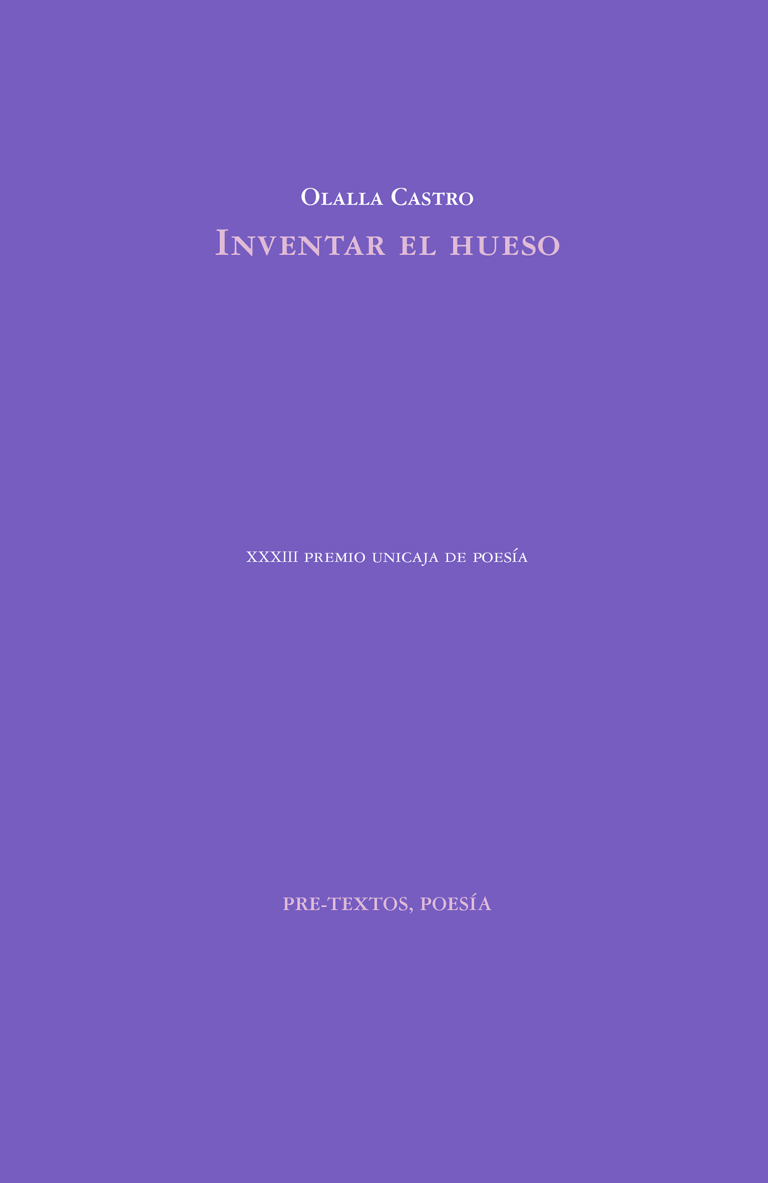 Inventar el hueso
