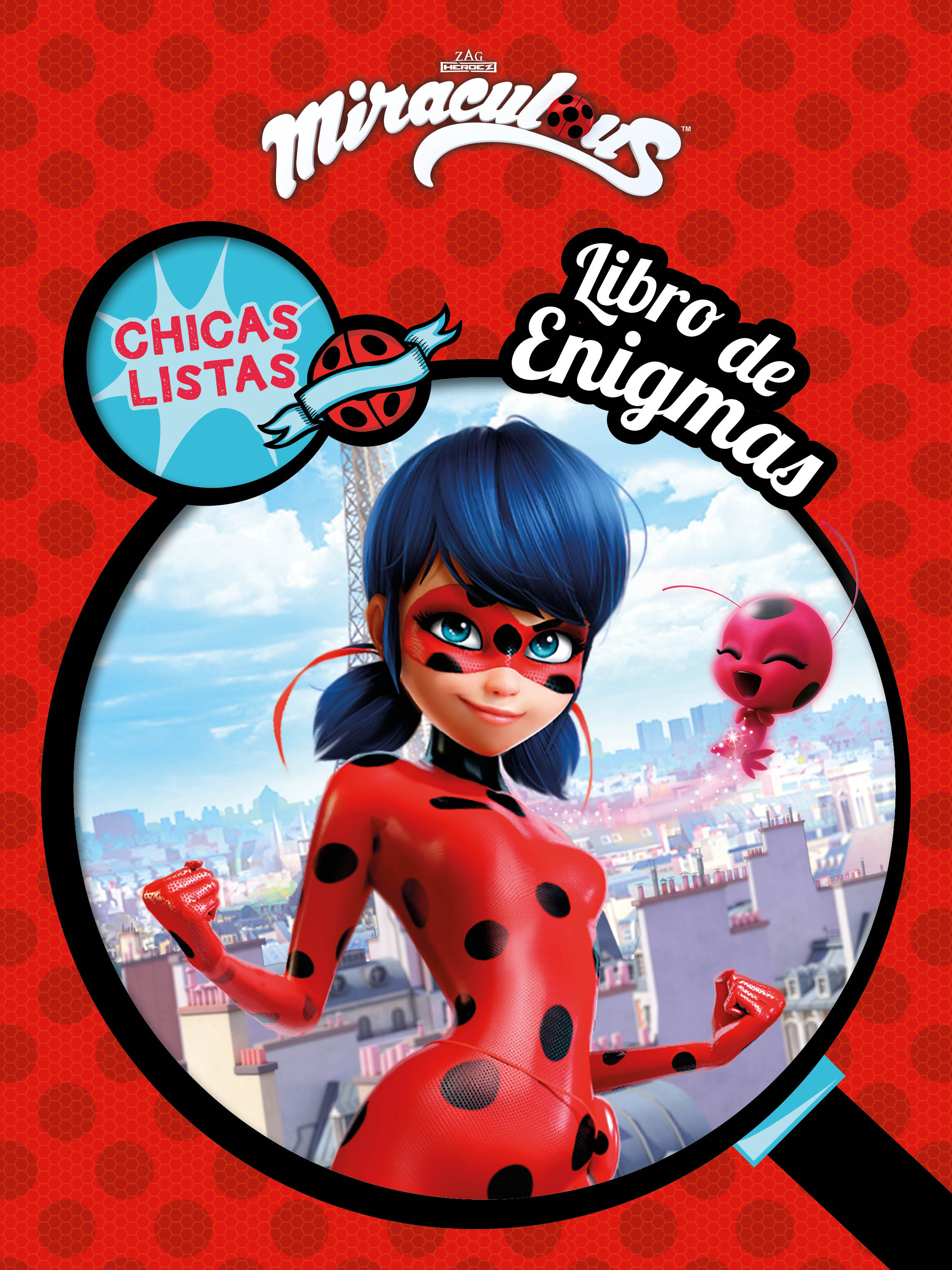 Lady bug chicas listas. Libro de enigmas