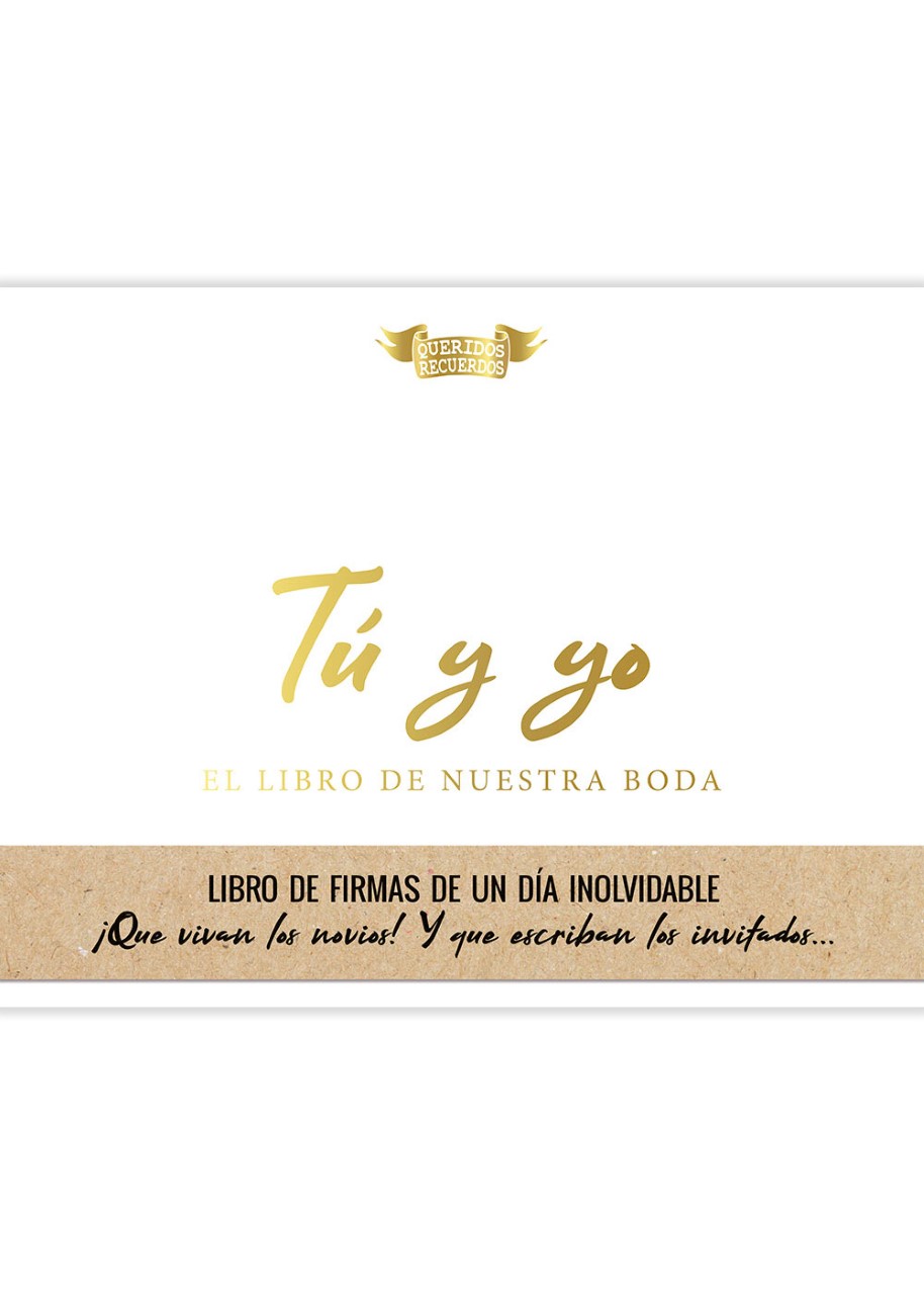 Tú y yo, el libro de nuestra boda