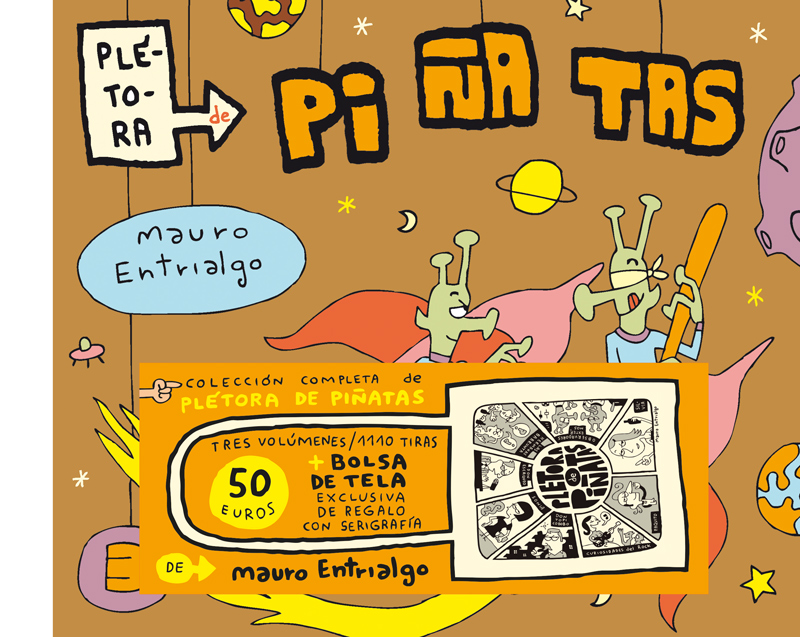 Plétora de piñatas con bolsa
