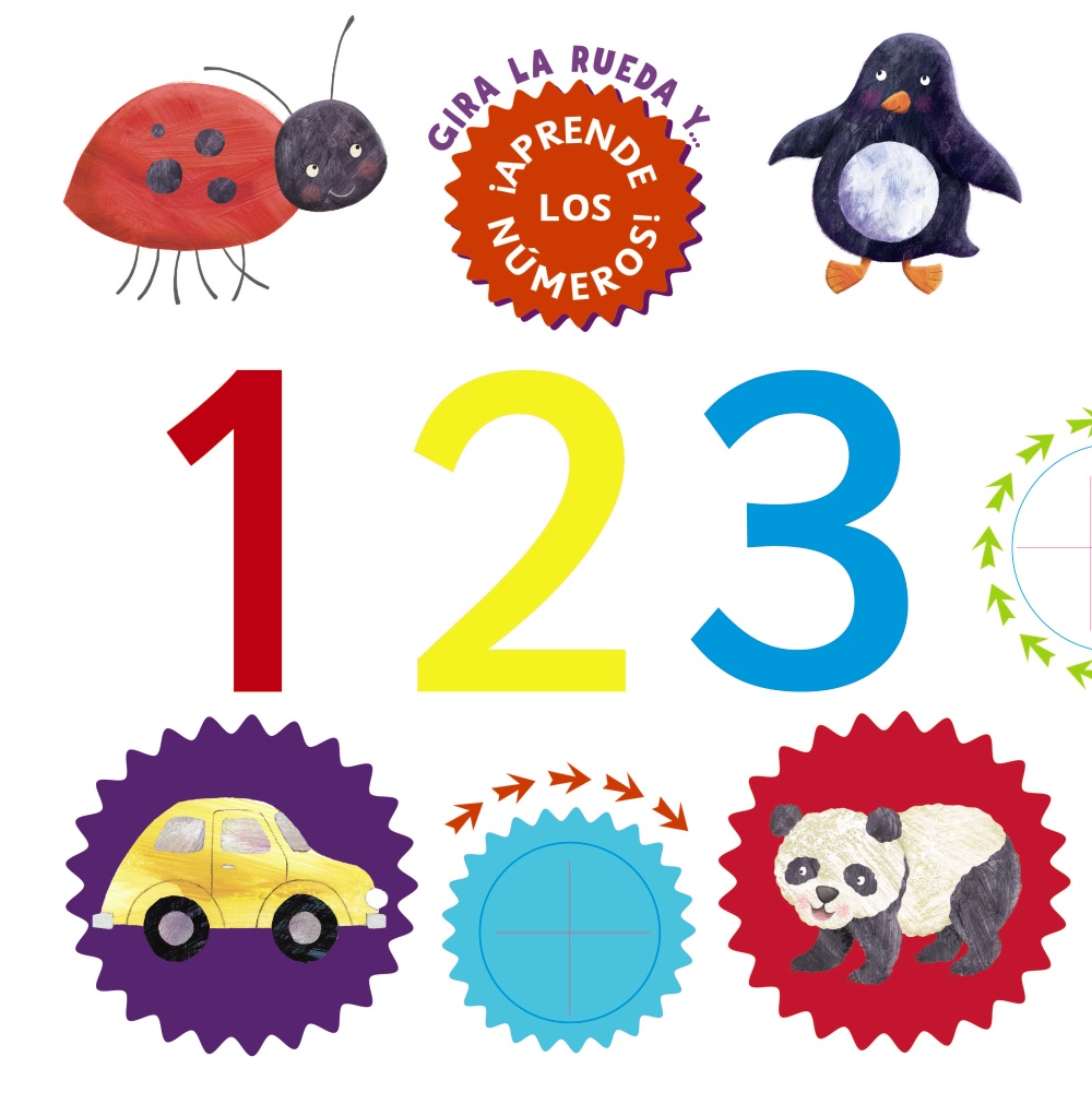 Gira la rueda y... ¡aprende los números!