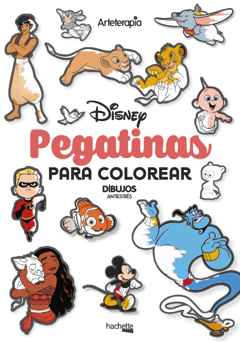 Pegatinas para colorear Disney