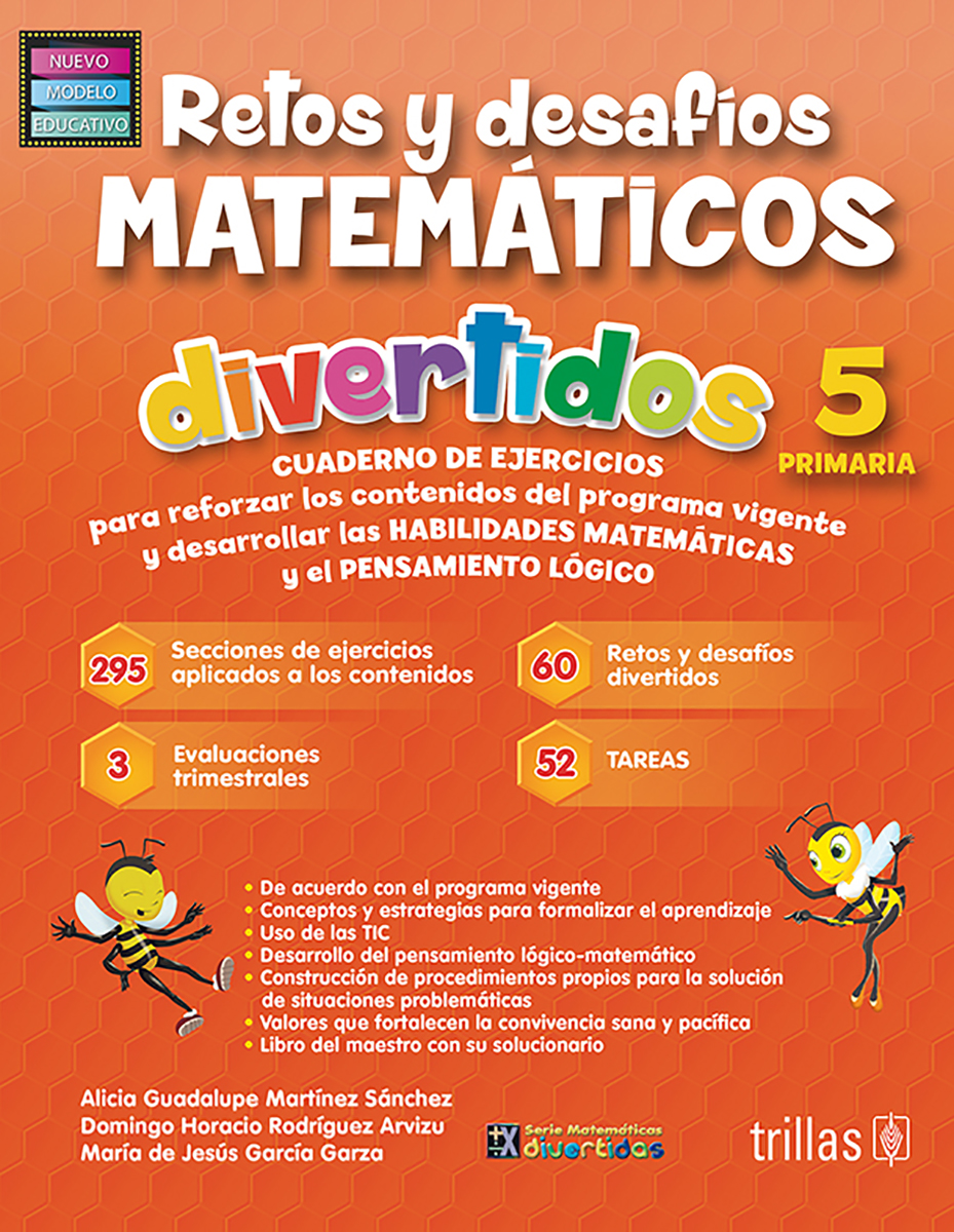 Retos y desafíos matemáticos divertidos 5 (Primaria) (Cuaderno de ejercicios)