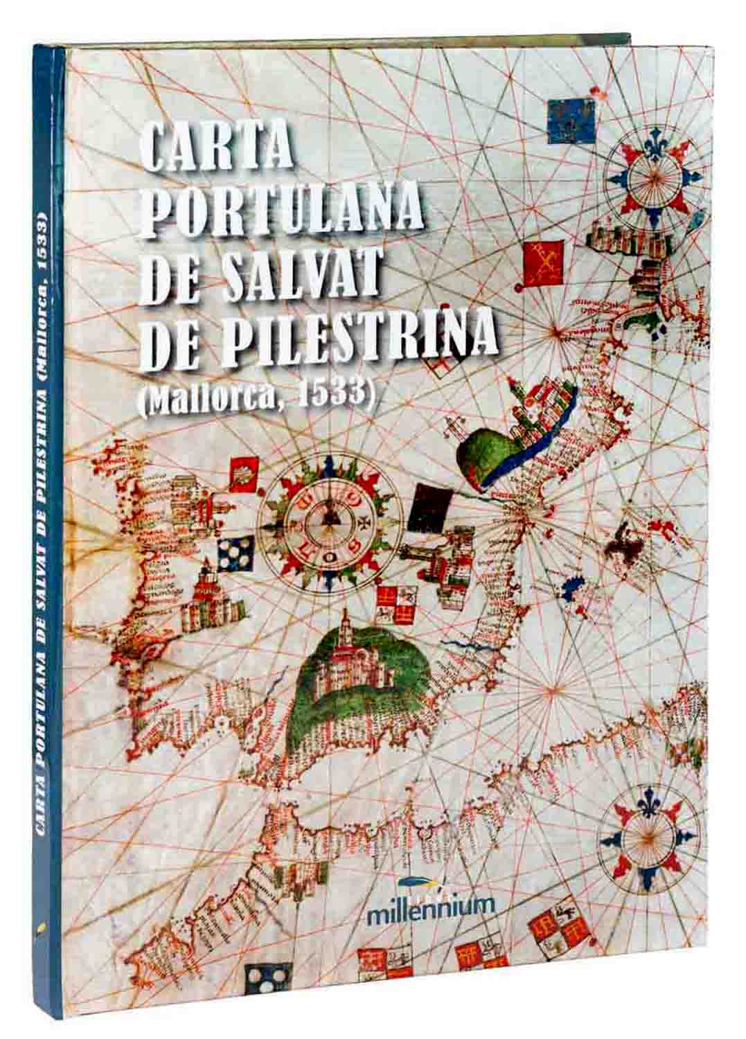 CARTA PORTULANA SALVAT DE PILESTRINA (MALLORCA 1533)