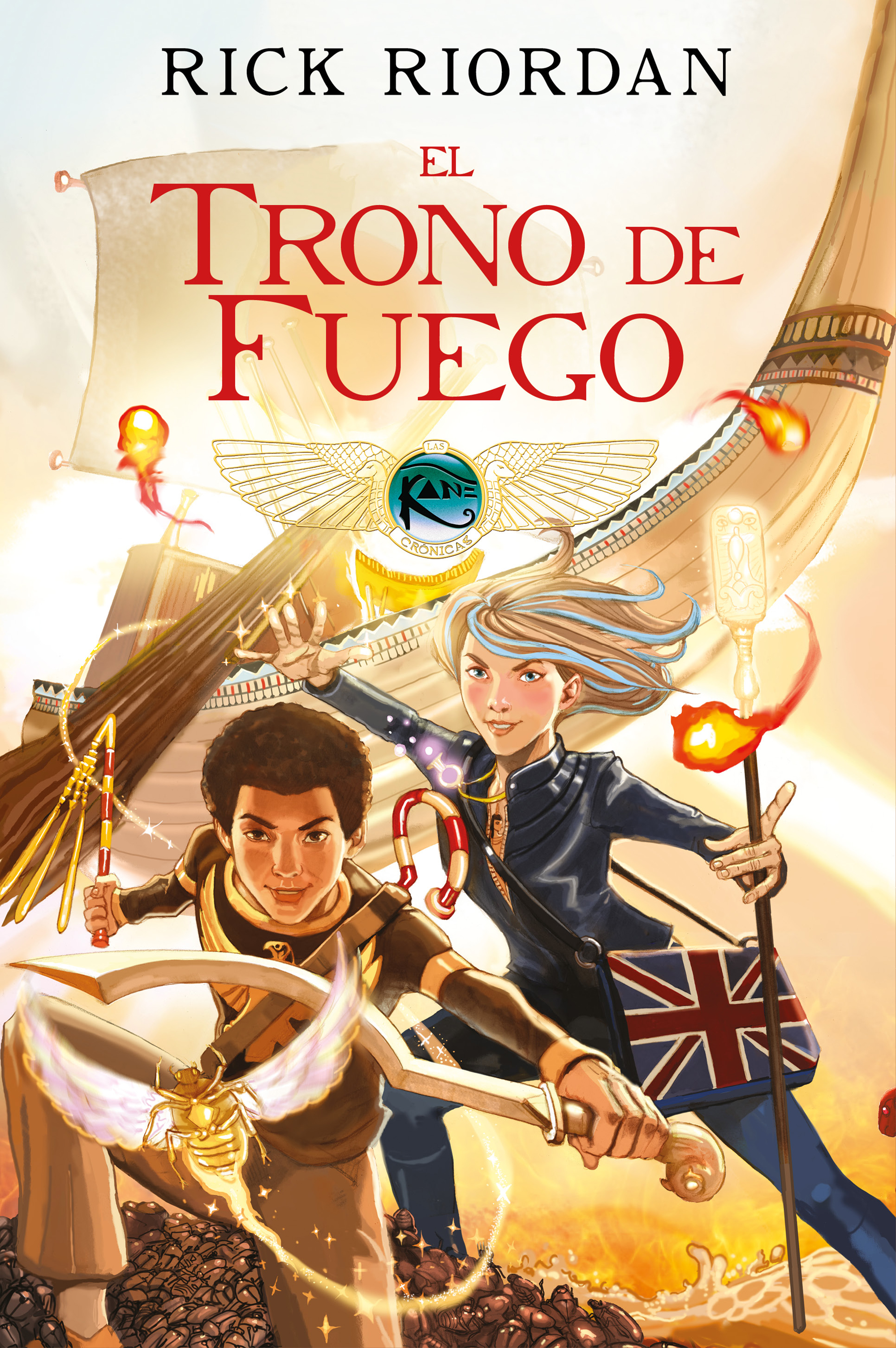 El trono de fuego ( Las crónicas de los Kane 2 )