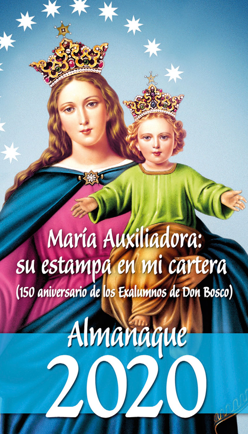 María Auxiliadora: su estampa en mi cartera (150 aniversario de los Exalumnos de Don Bosco)