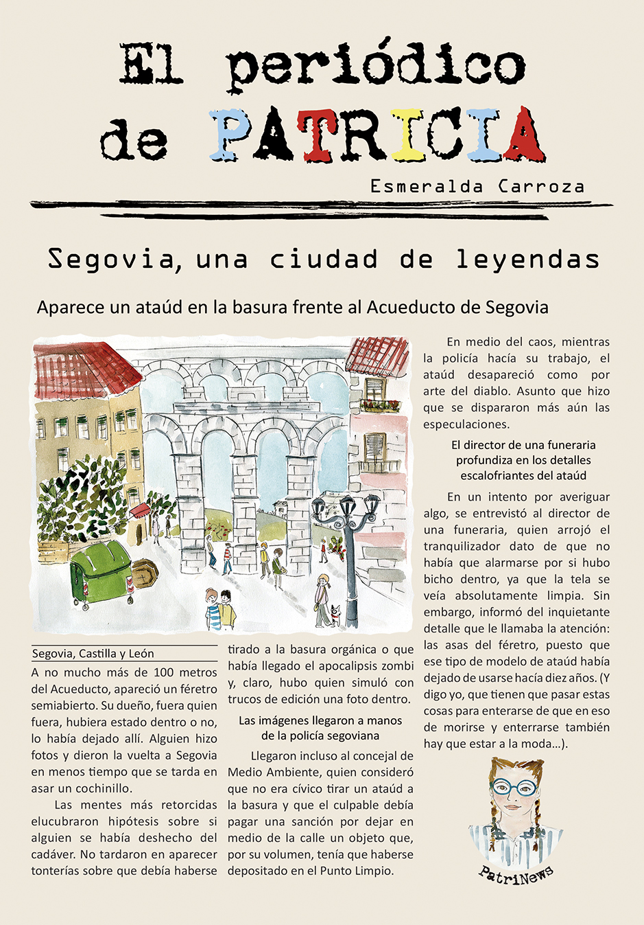 El periódico de Patricia 1. Segovia, una ciudad de leyendas