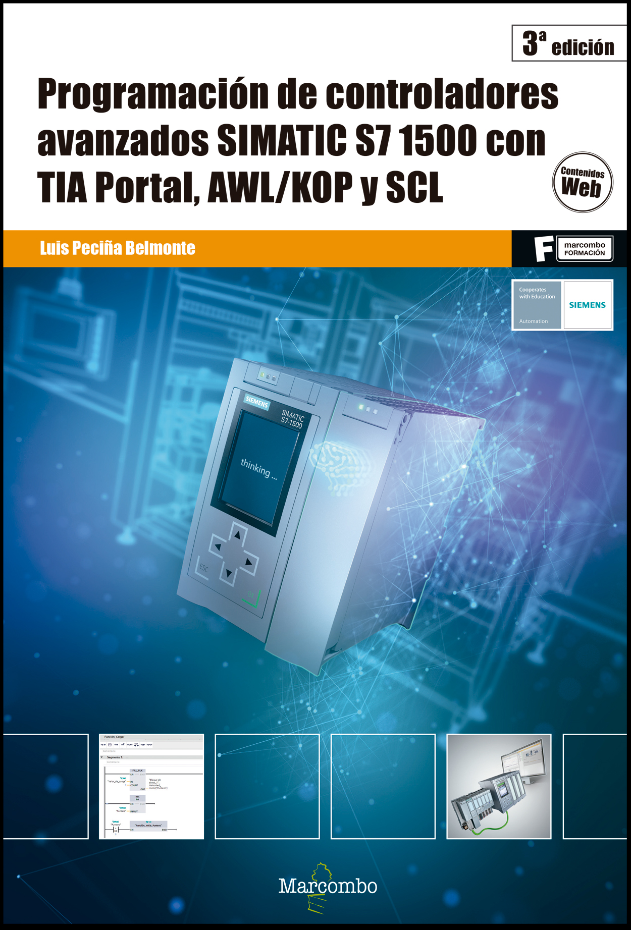 Programación de controladores avanzados SIMATIC S7 1500 con TIA Portal,  AWL/KOP y SCL