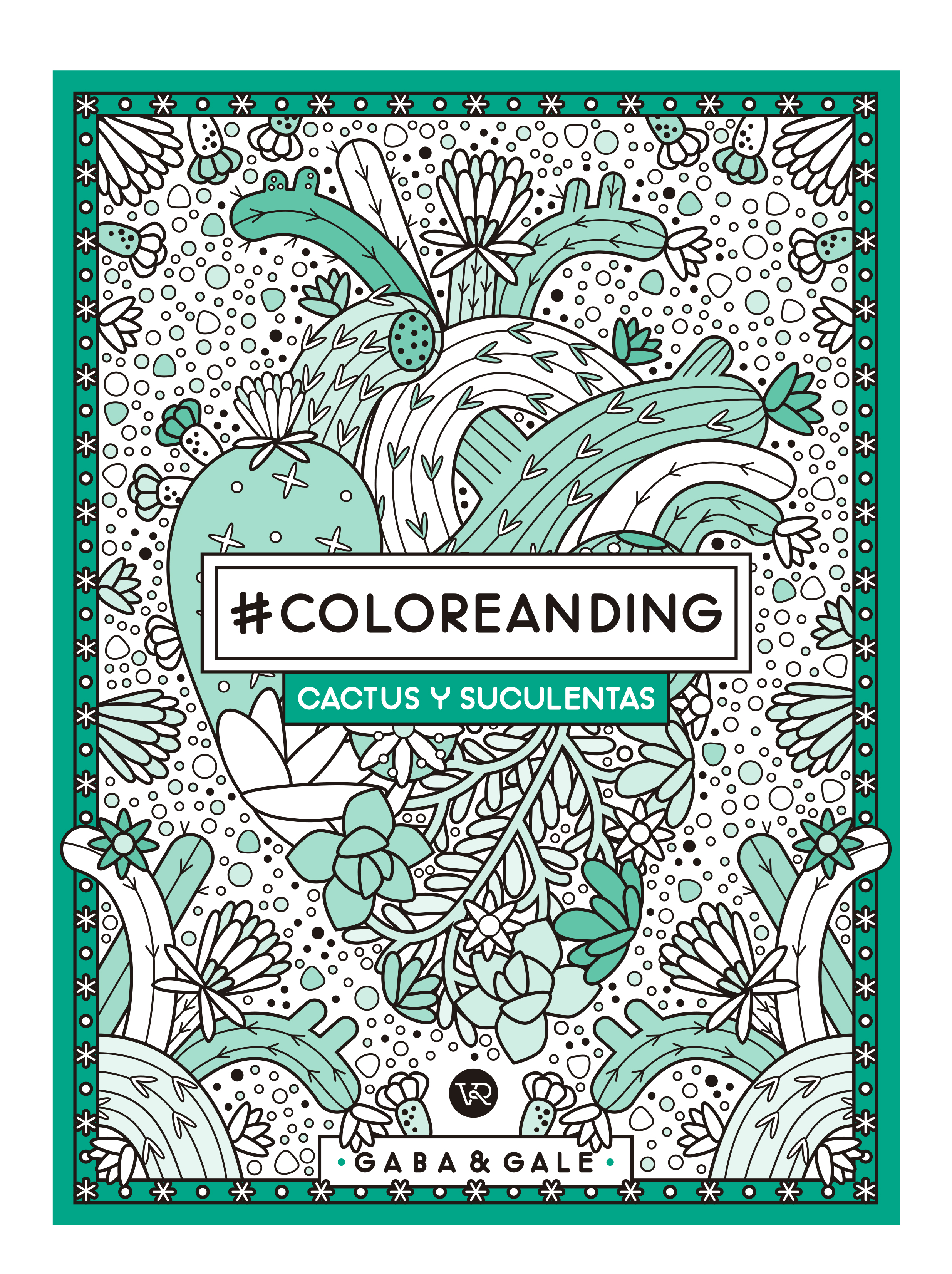 #Coloreanding: Cactus y suculentas