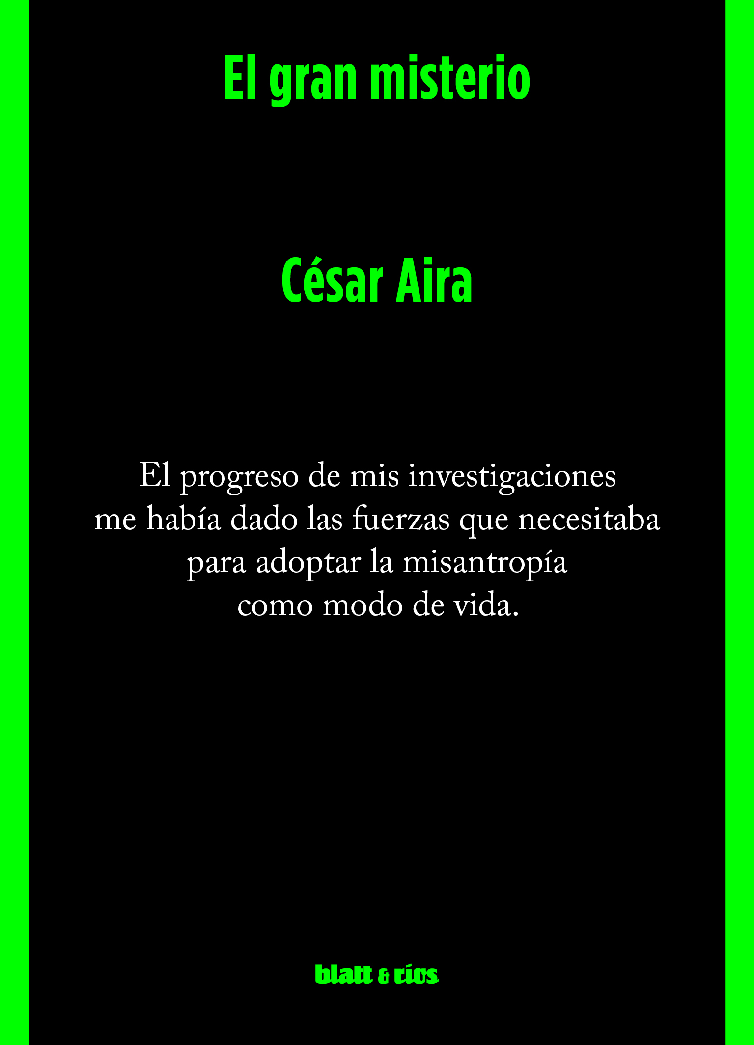 El gran misterio