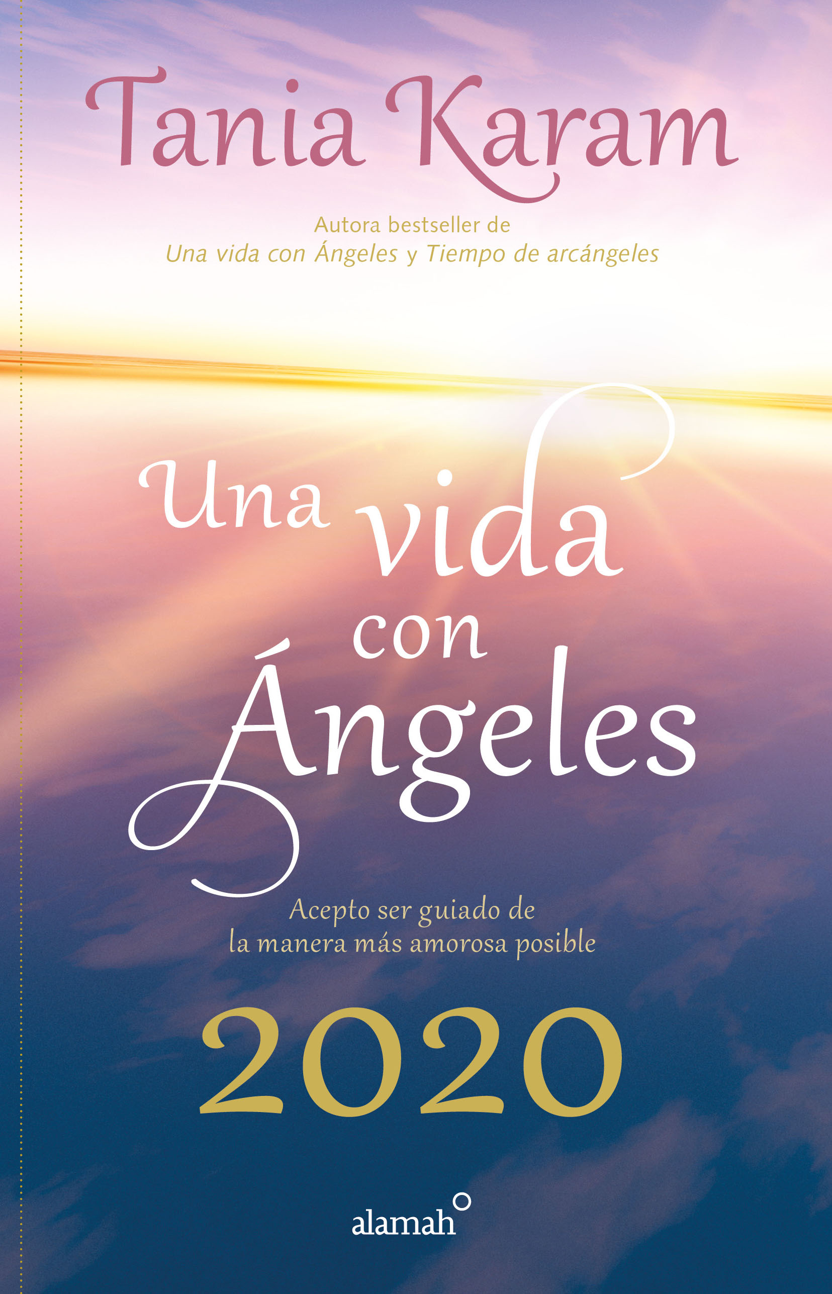 Libro agenda Una vida con ángeles 2020