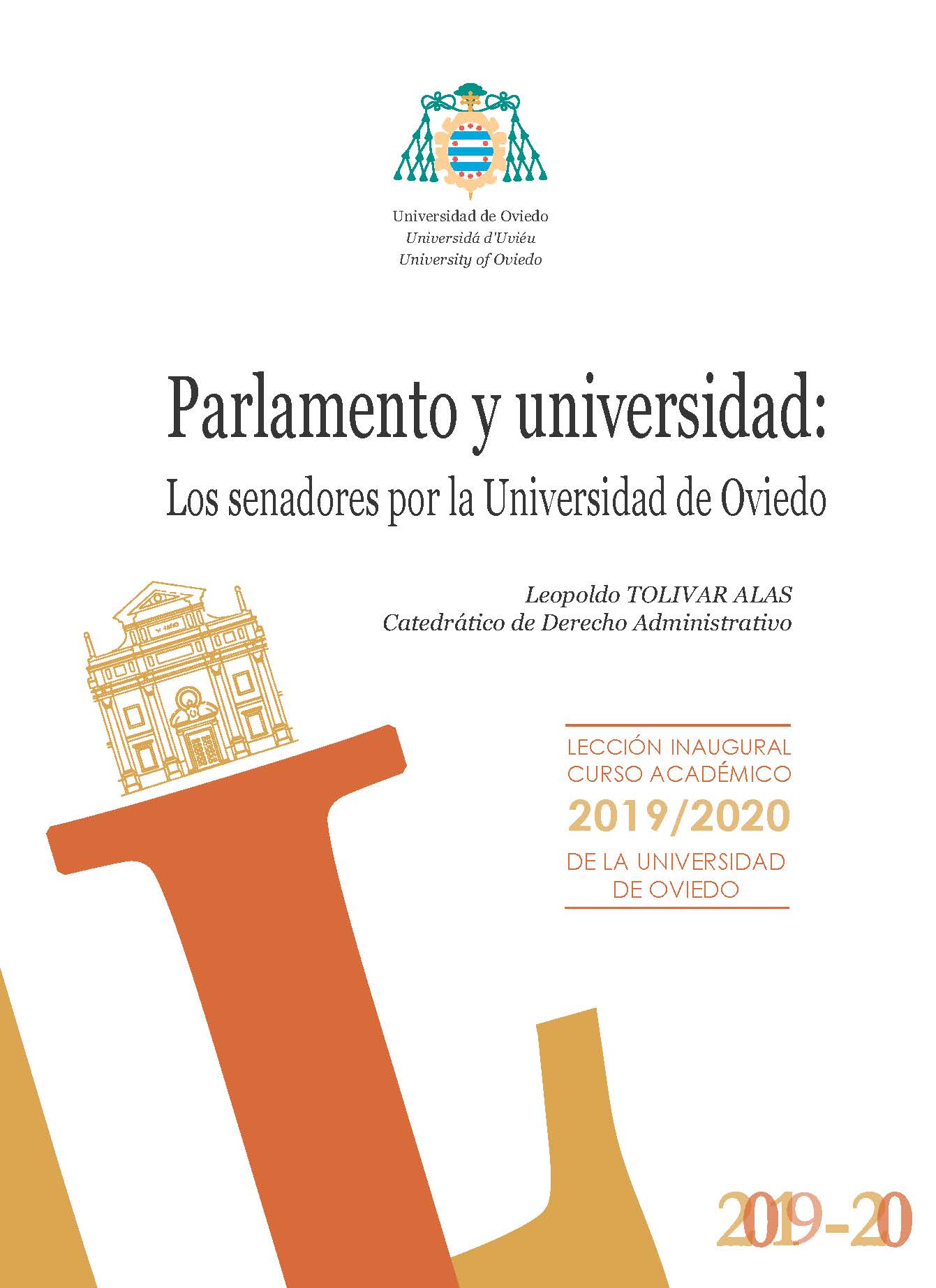 Parlamento y universidad: Los senadores por la Universidad de Oviedo